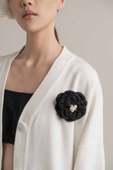 Camilla Cardigan with Brooch