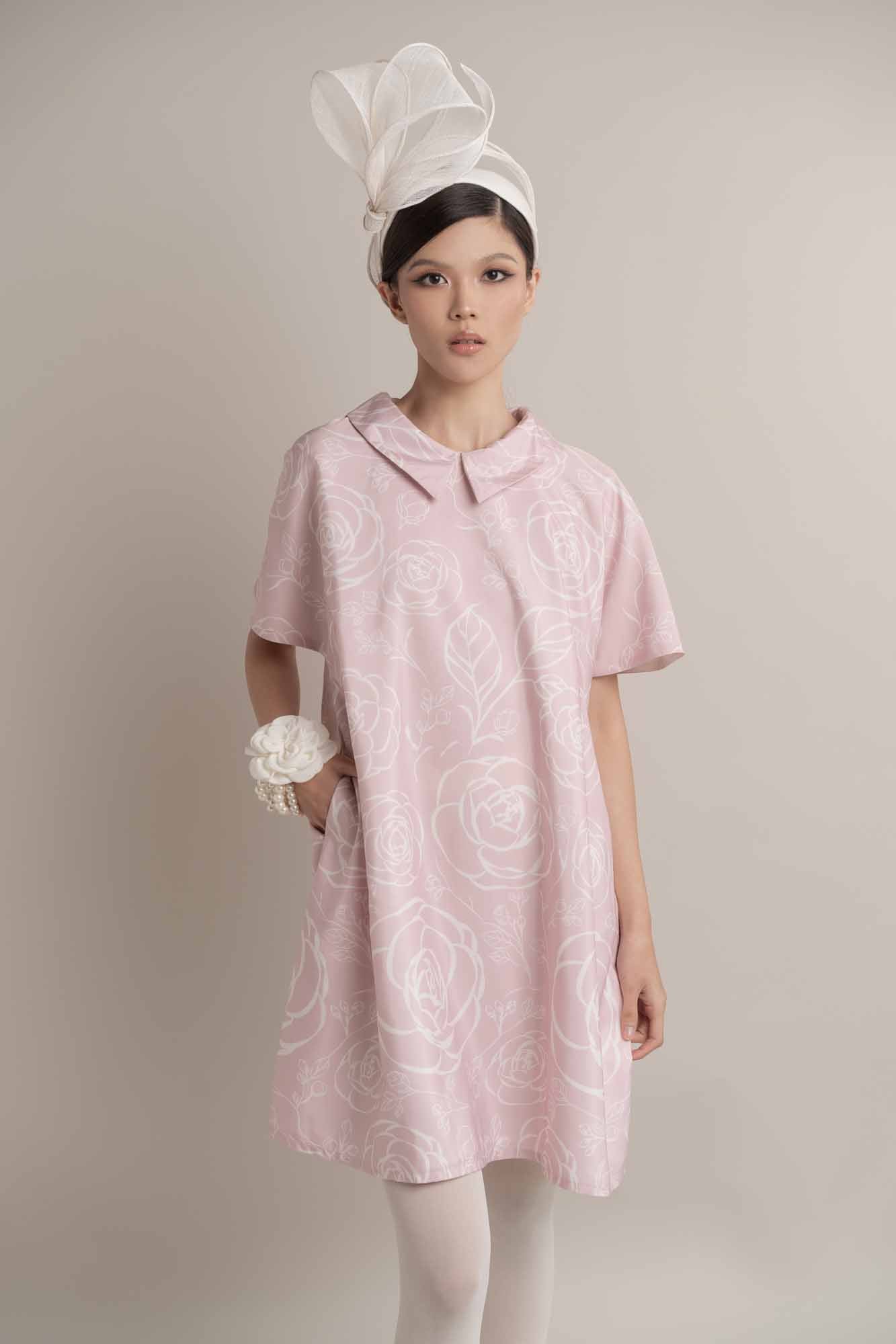 Camilla Pattern Sleeve Mini Dress