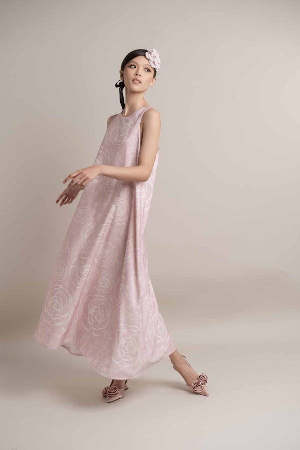 Camilla Pattern Sleeveless Midi Dress