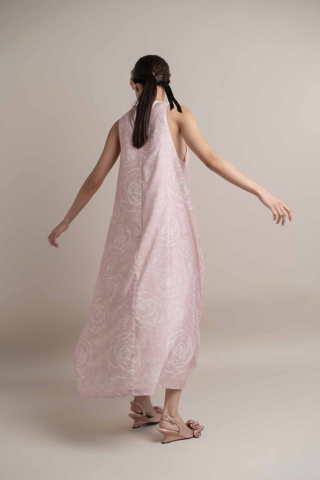 Camilla Pattern Sleeveless Midi Dress