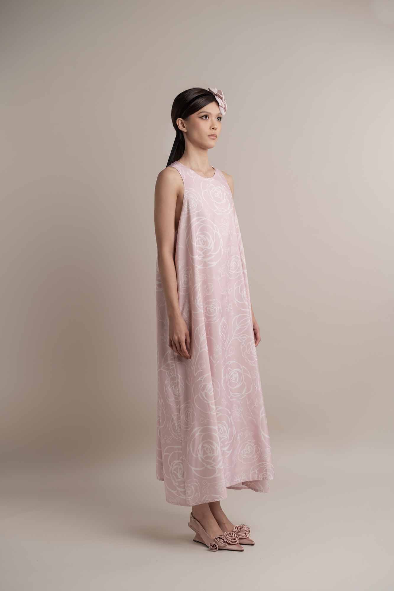 Camilla Pattern Sleeveless Midi Dress