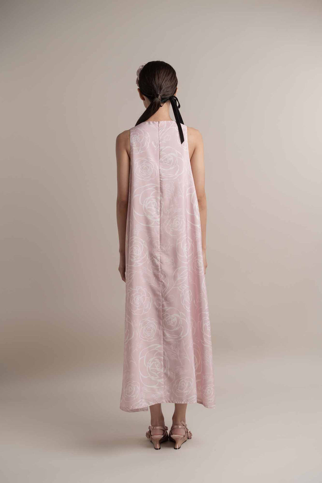 Camilla Pattern Sleeveless Midi Dress