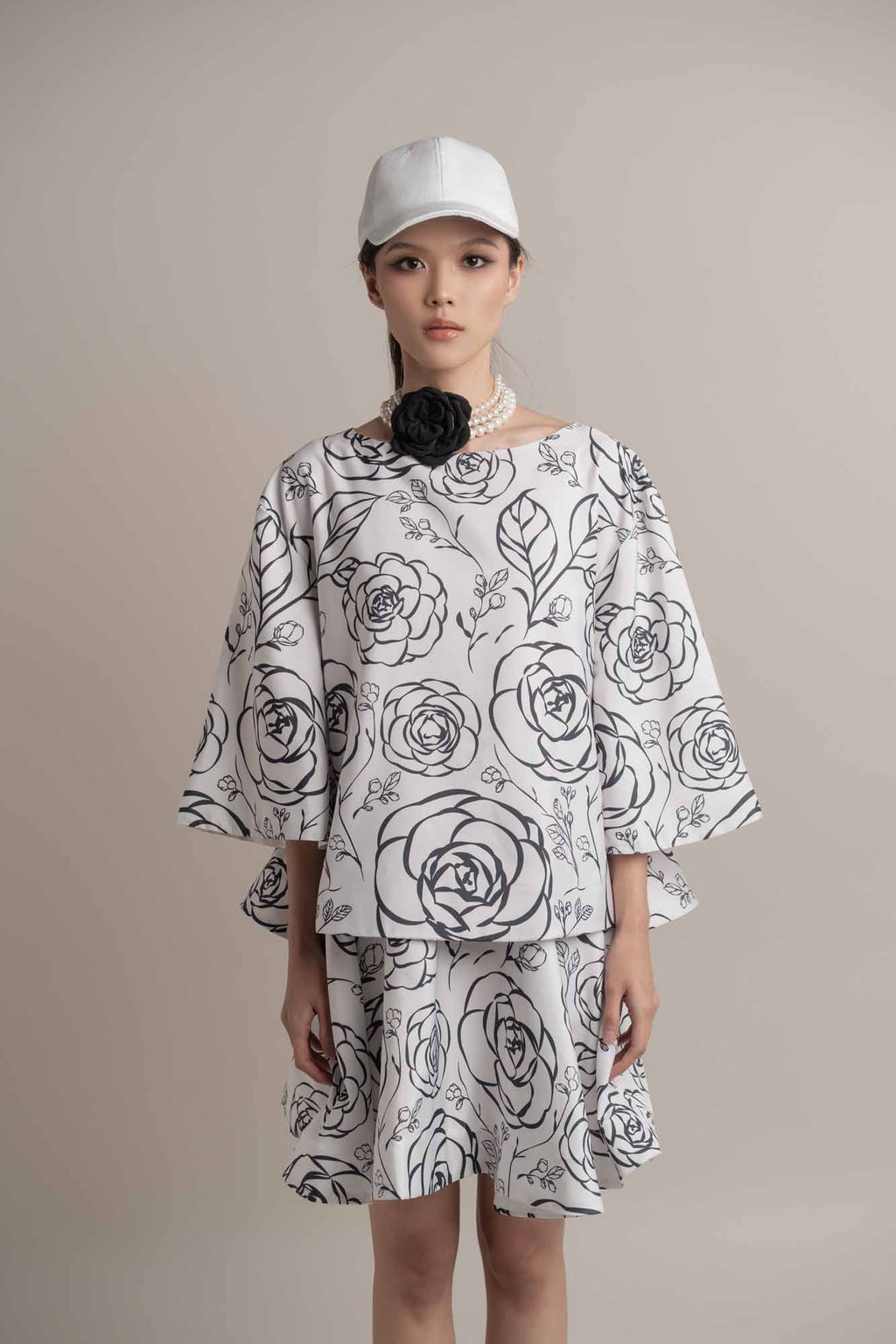 Camilla Pattern Flowy Top