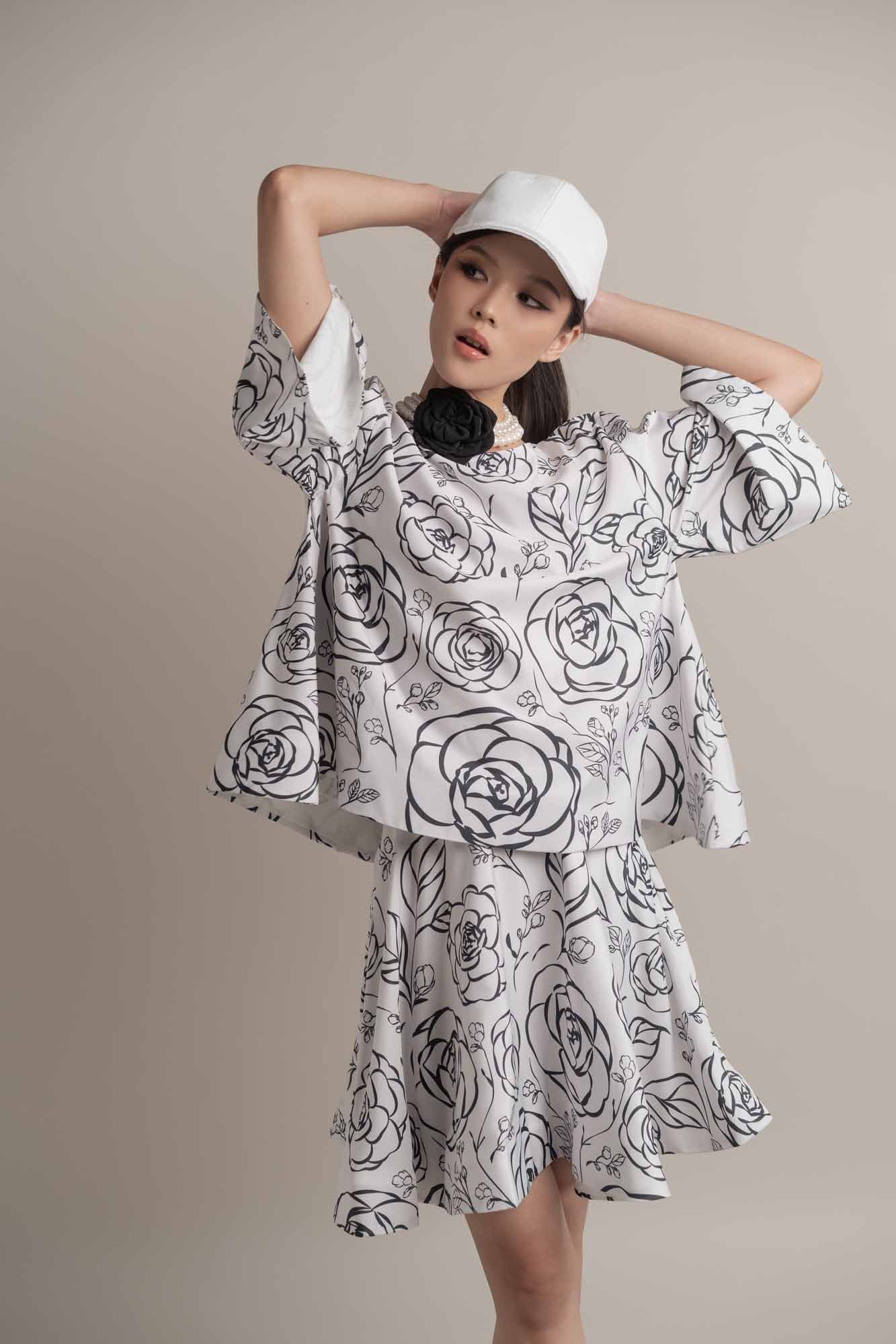 Camilla Pattern Flowy Top