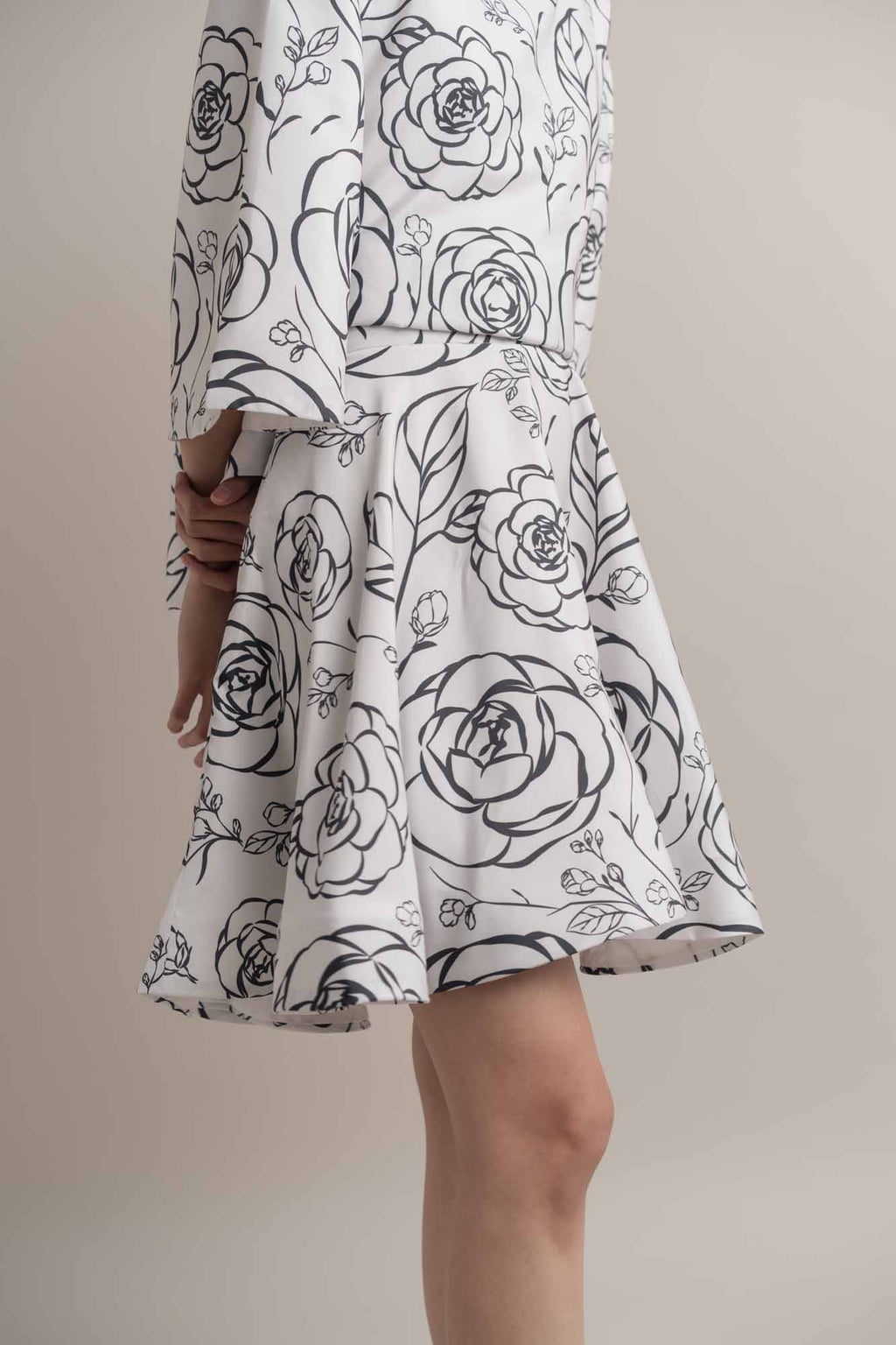 Camilla Pattern Flowy Skirt