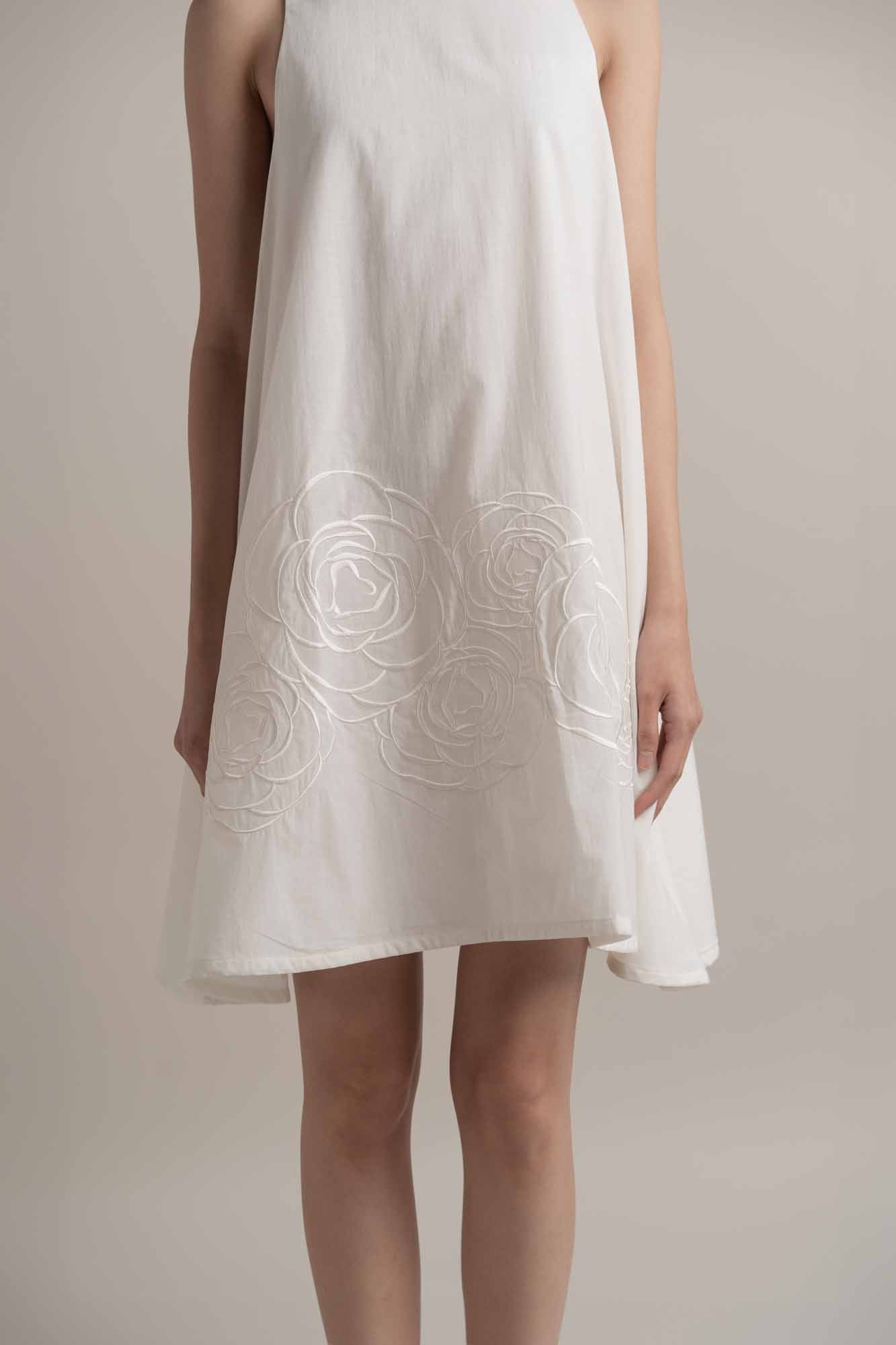 Camilla Embroidery Mini Dress