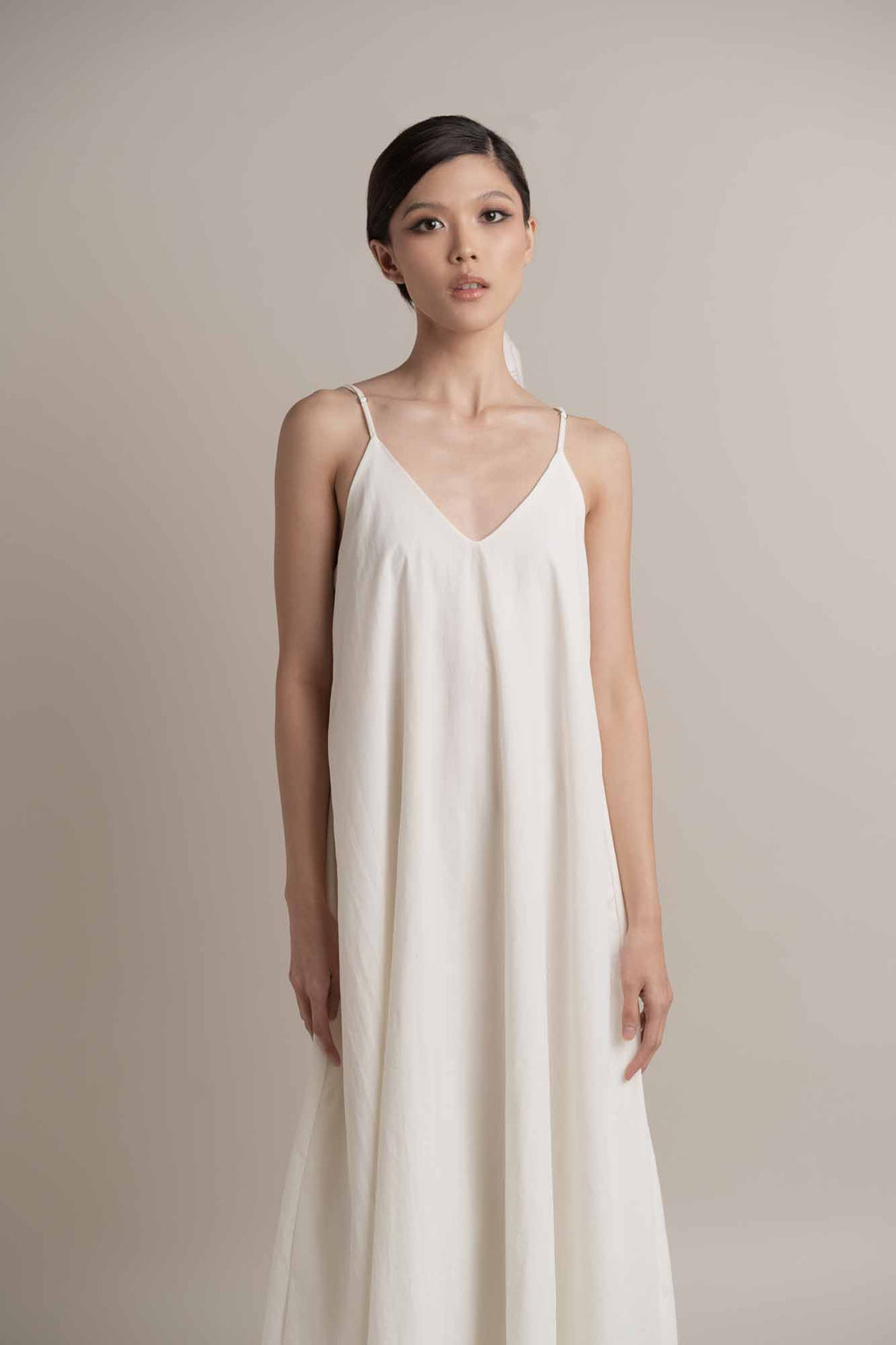 Camilla Long Dress with Brooch