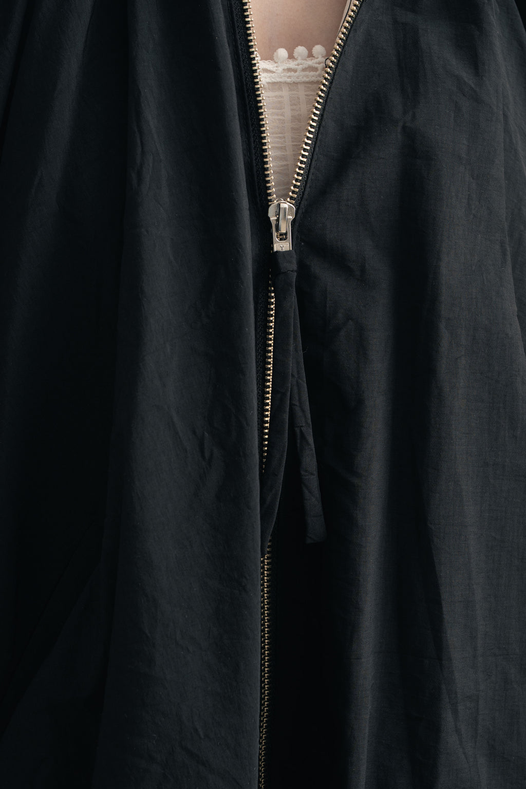Quiet Balloon Jacket in Licorice