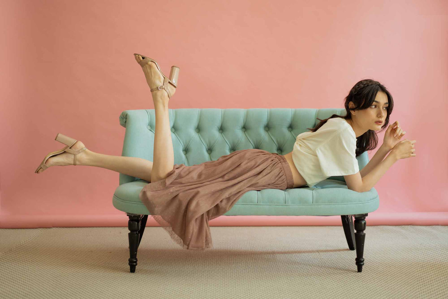 Whimsy Blush Skirt