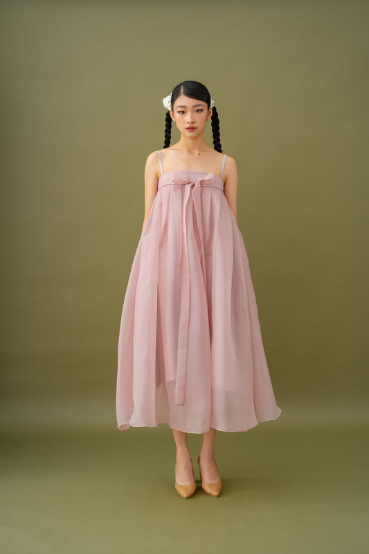 Jade Ribbon Dress
