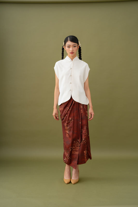 Jade Kebaya Top