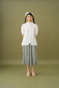 Jade Pleated Cullotes