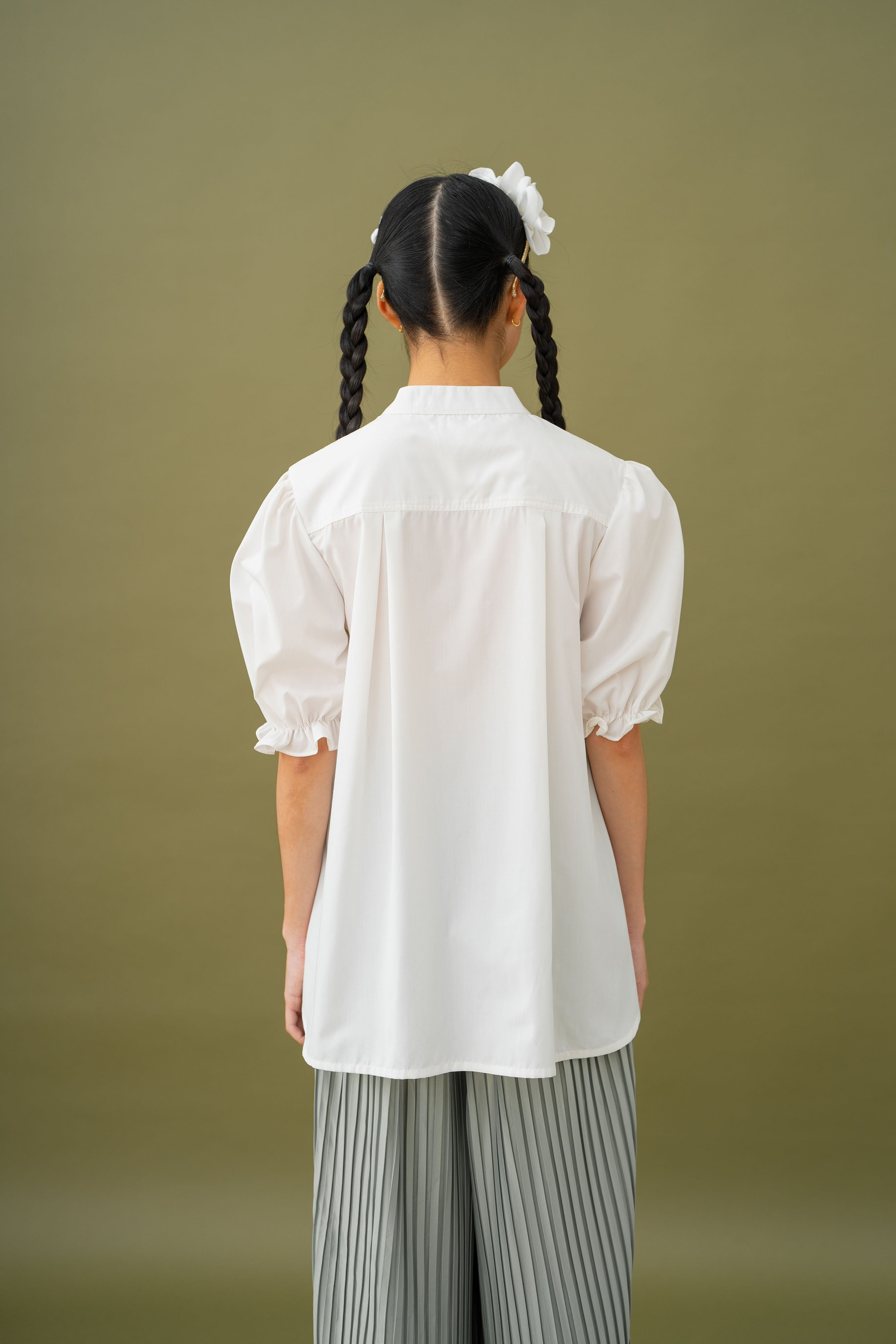 Jade Puffy Sleeve Top