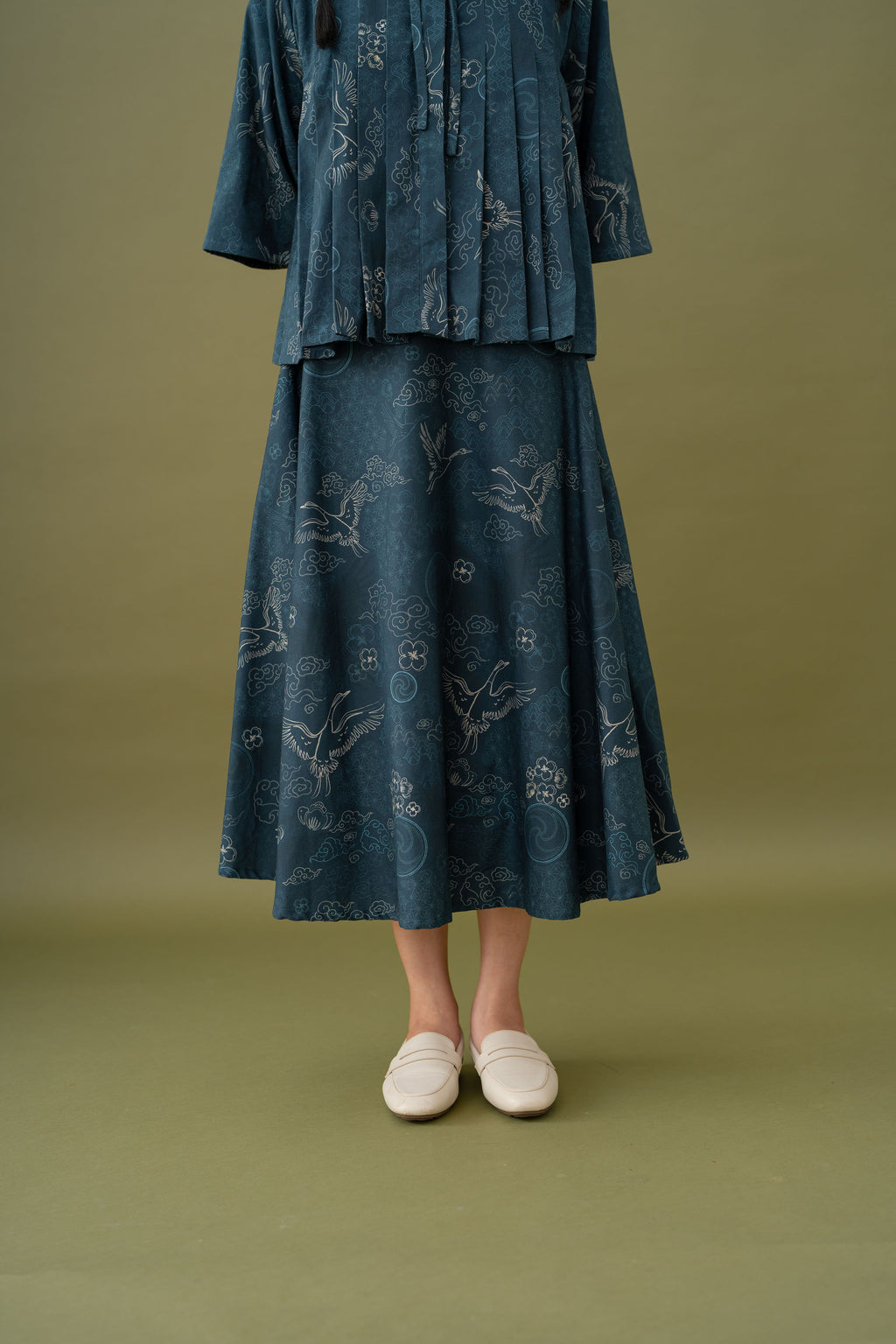 Jade Pattern Skirt