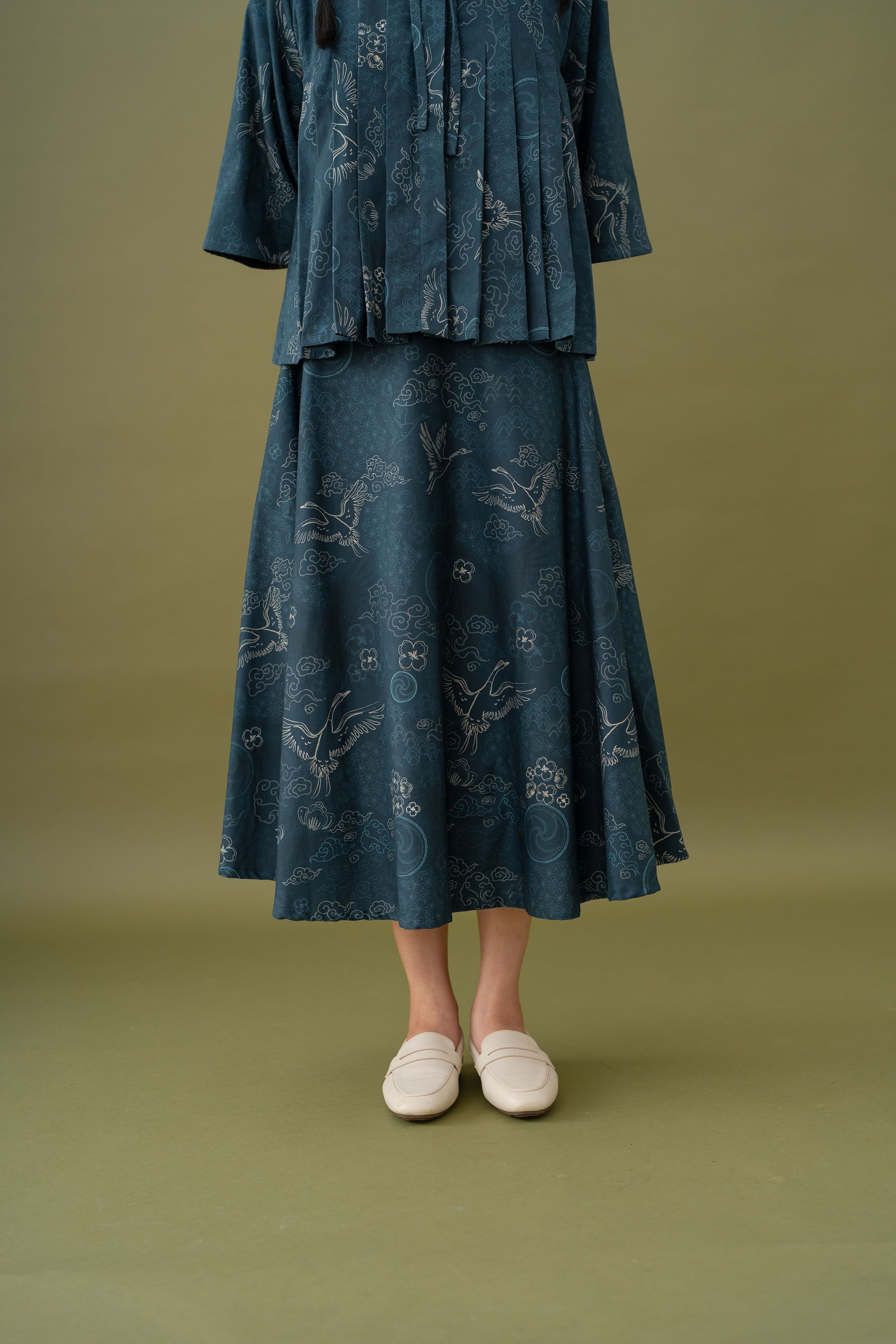 Jade Pattern Skirt