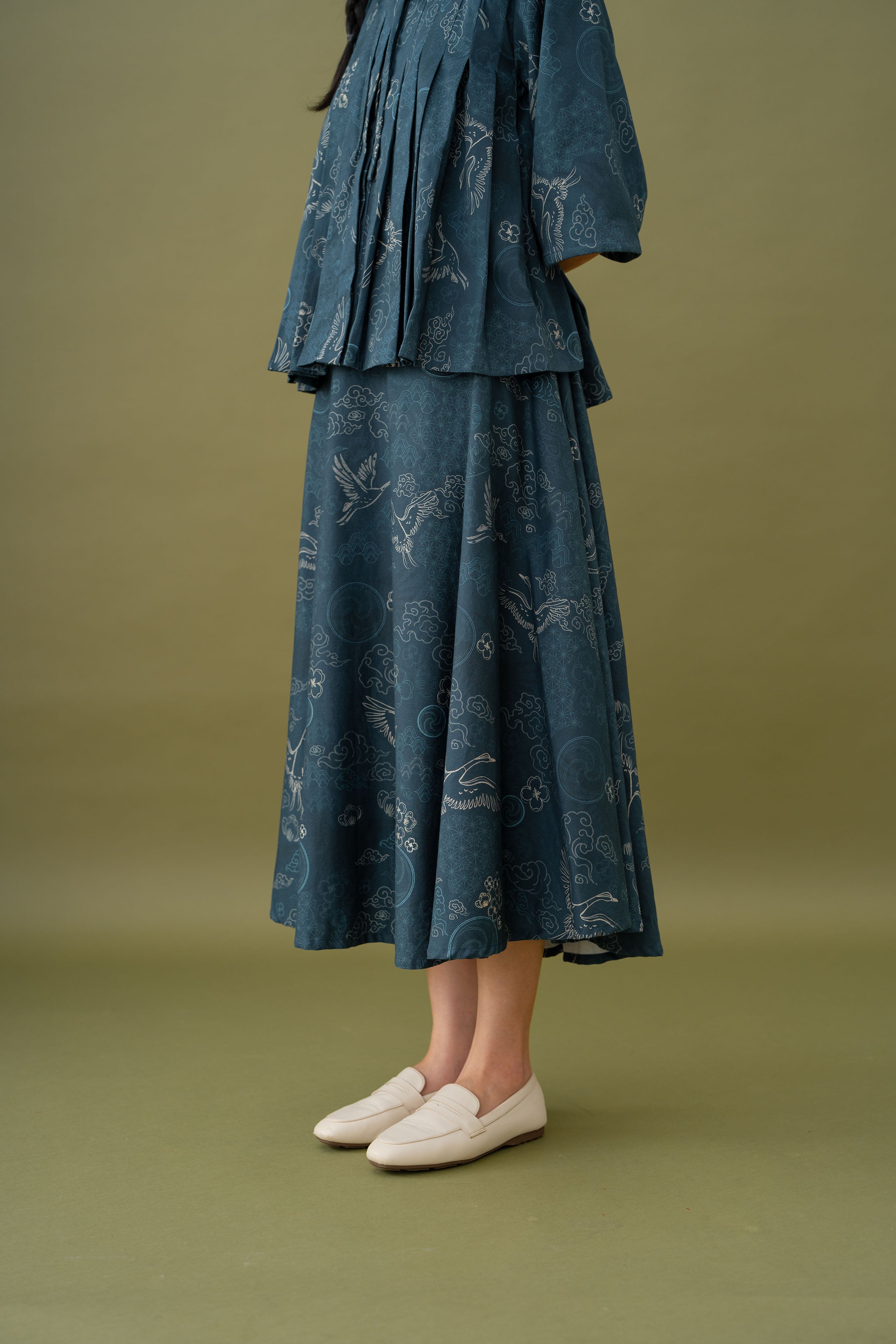 Jade Pattern Skirt