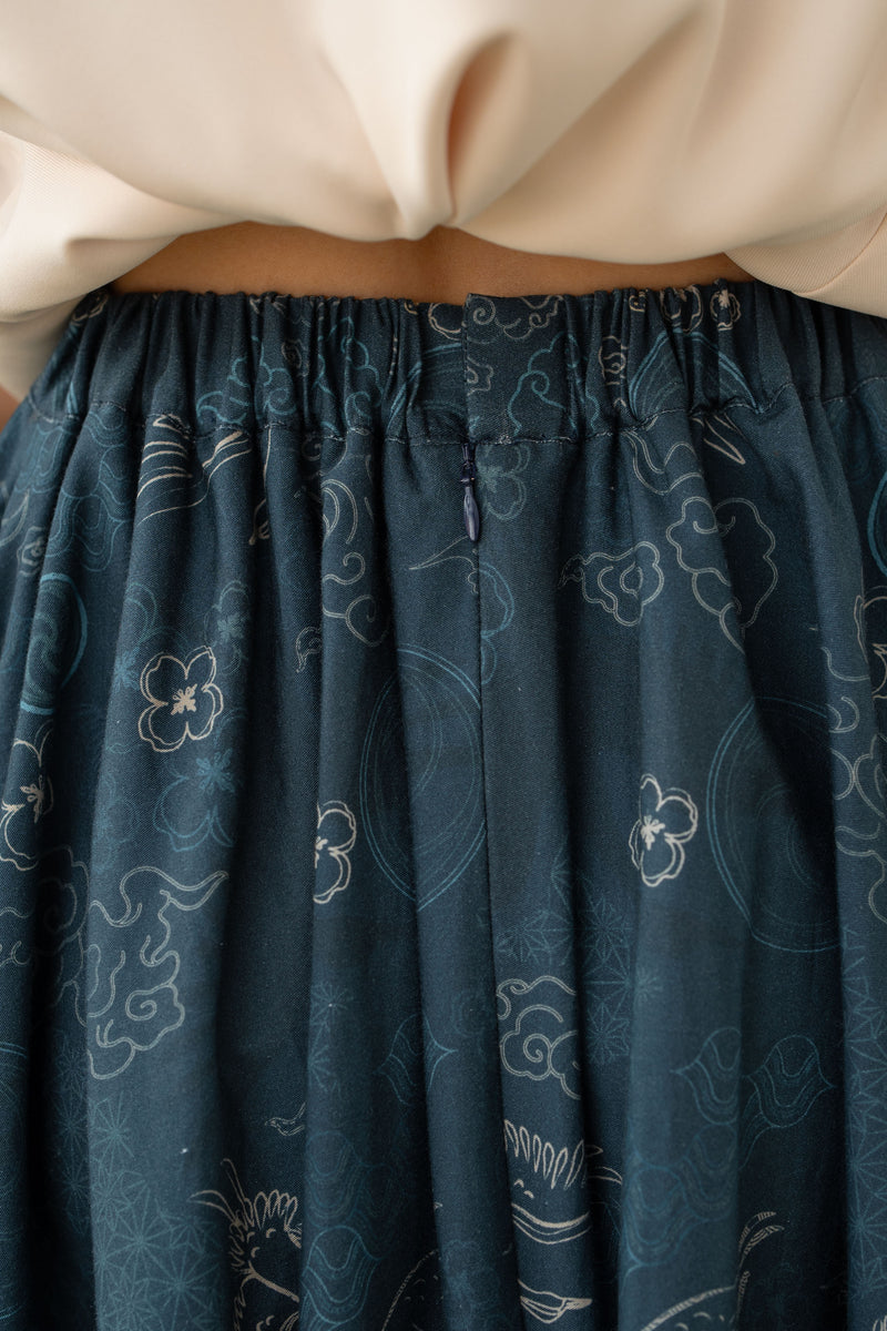 Jade Pattern Skirt (Ready Shipment 6-20 January 2025)