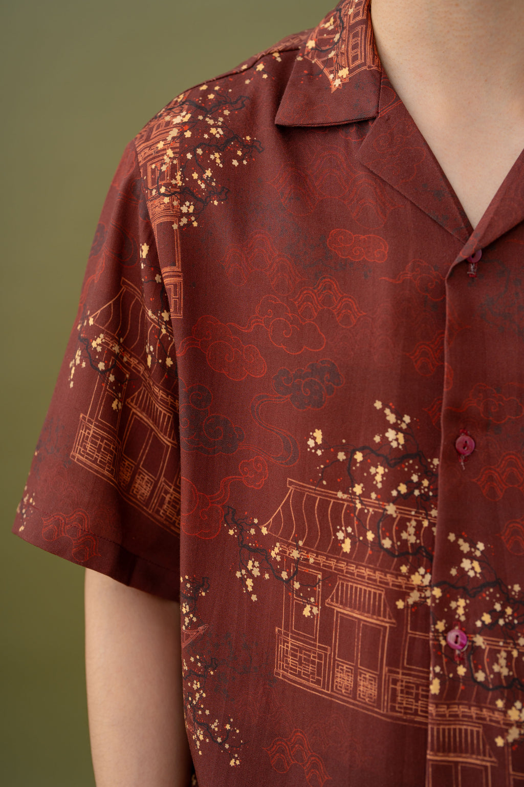 Jade Unisex Pattern Shirt