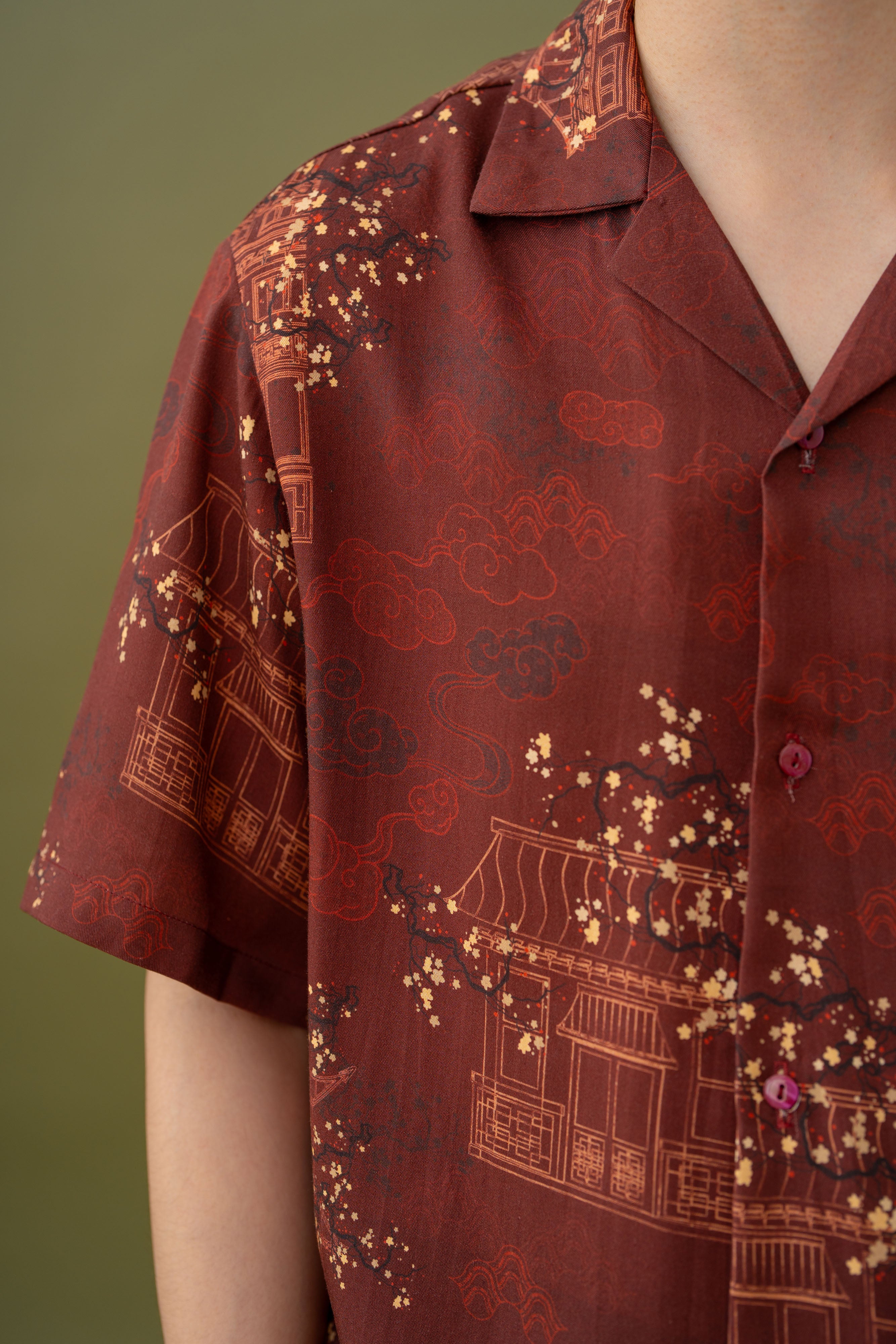 Jade Unisex Pattern Shirt