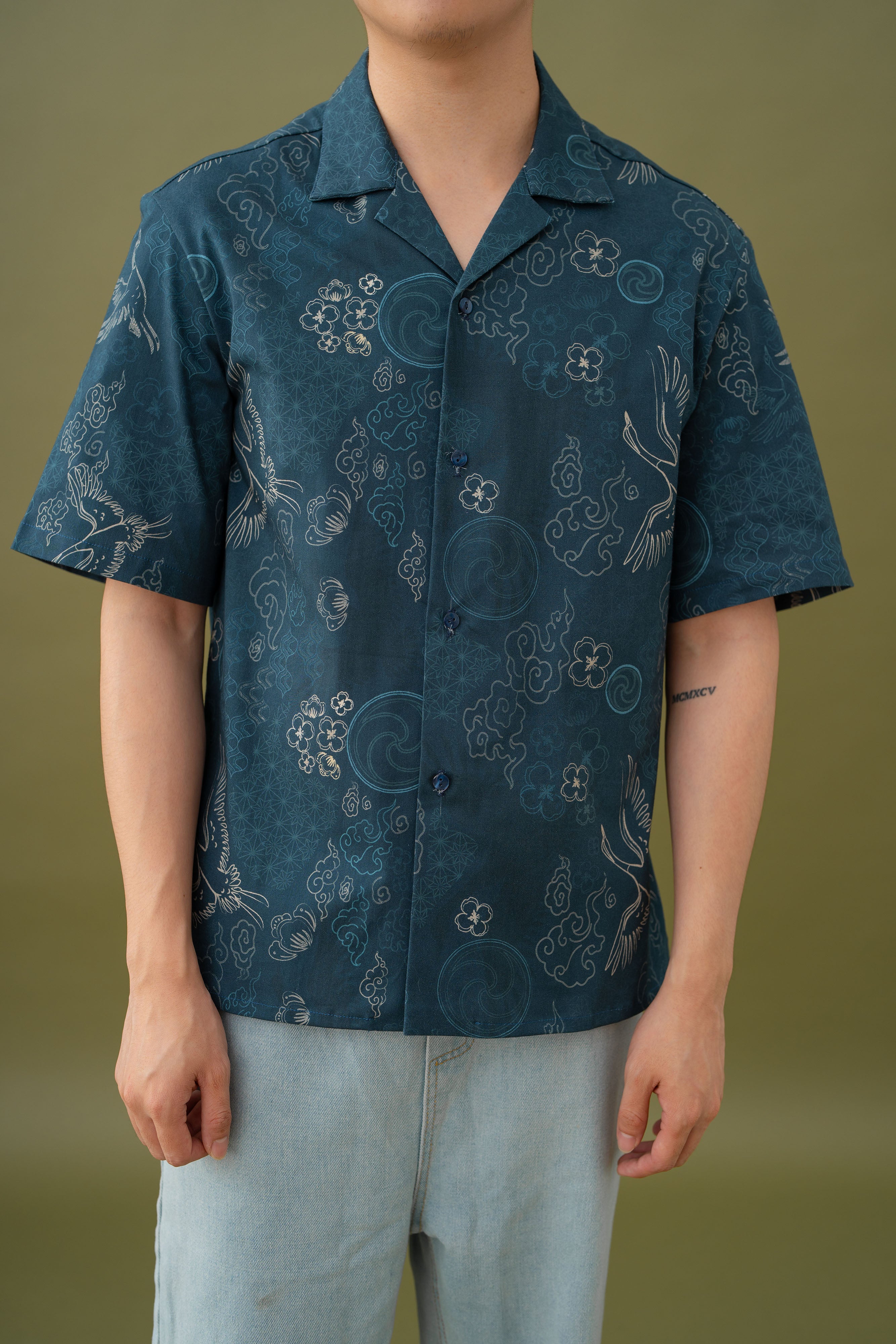 Jade Unisex Pattern Shirt