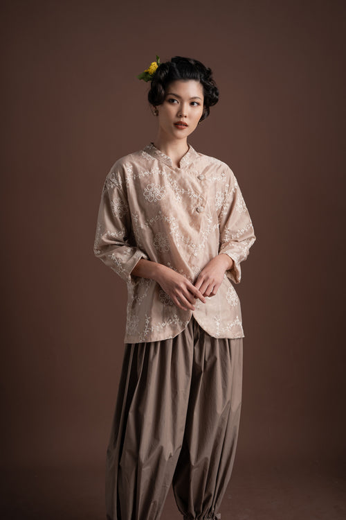 Senandika Senja Top in Mocha