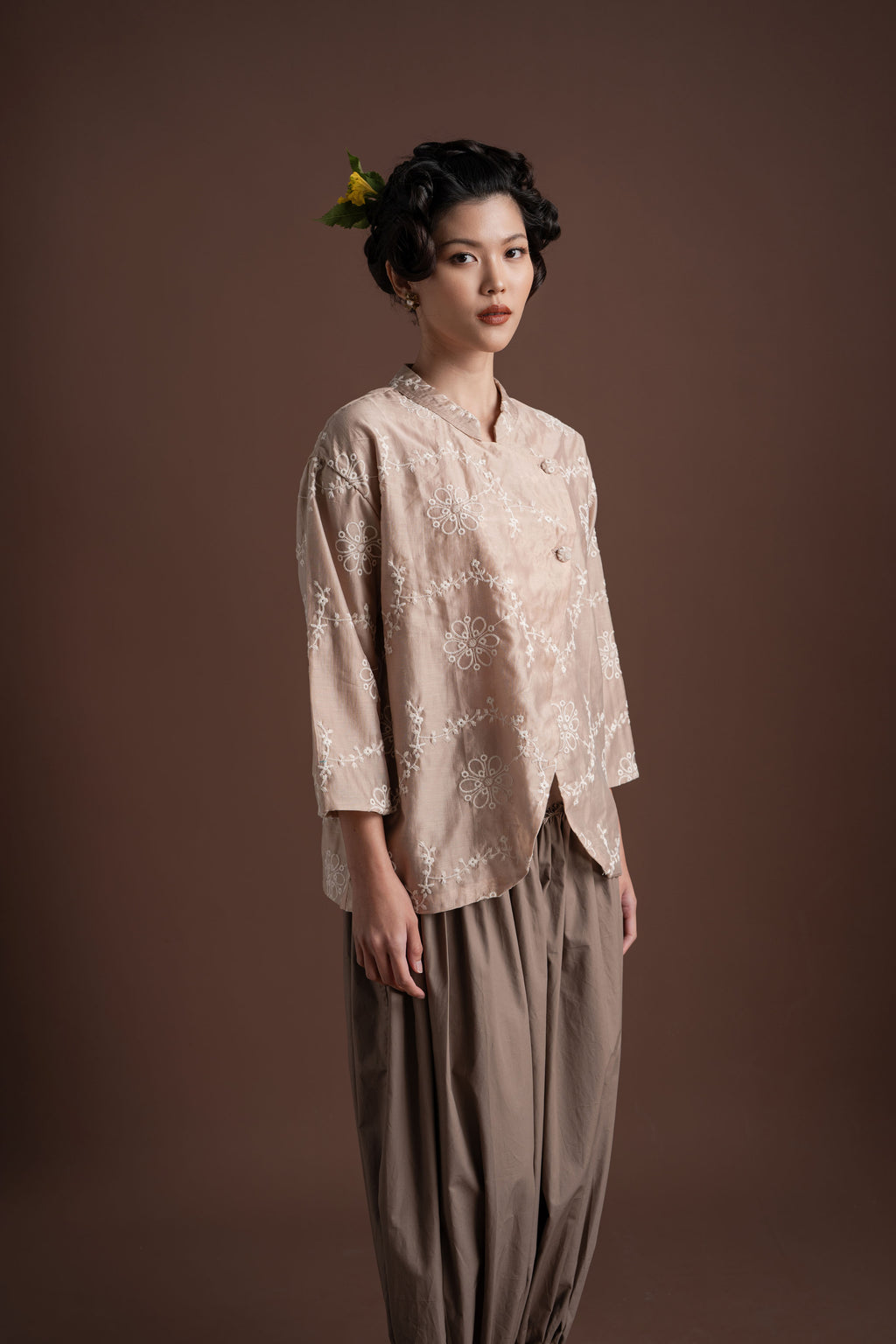 Senandika Senja Top in Mocha