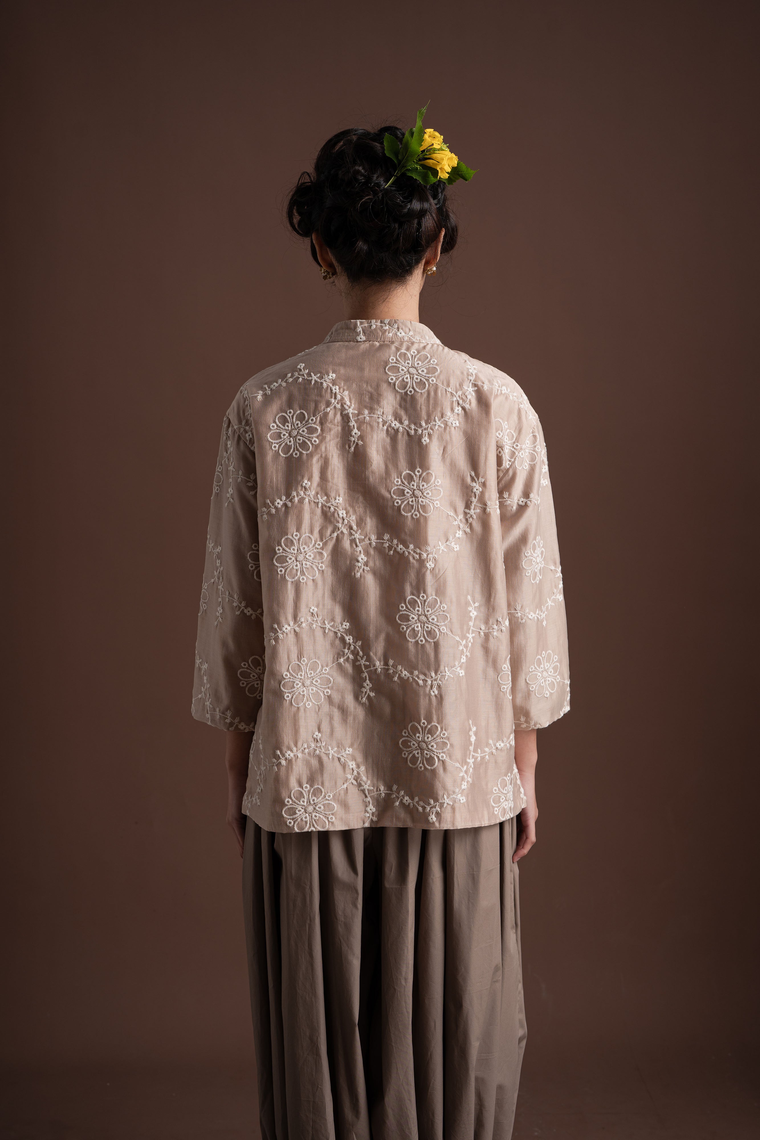 Senandika Senja Top in Mocha