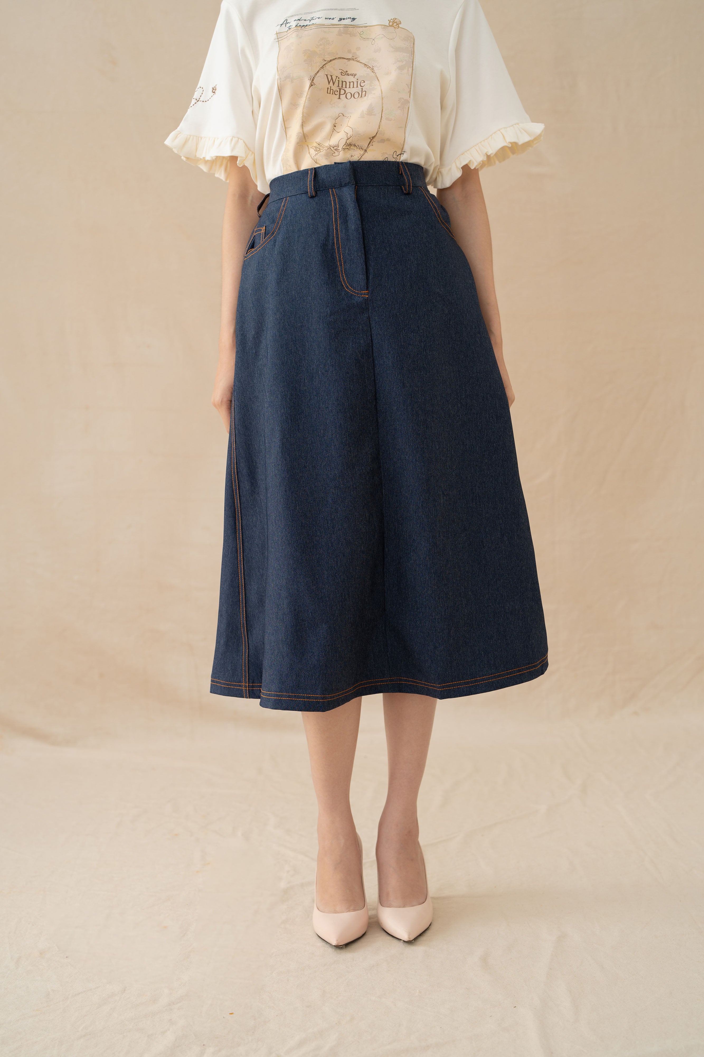 NVR Jeans Skirt in Denim