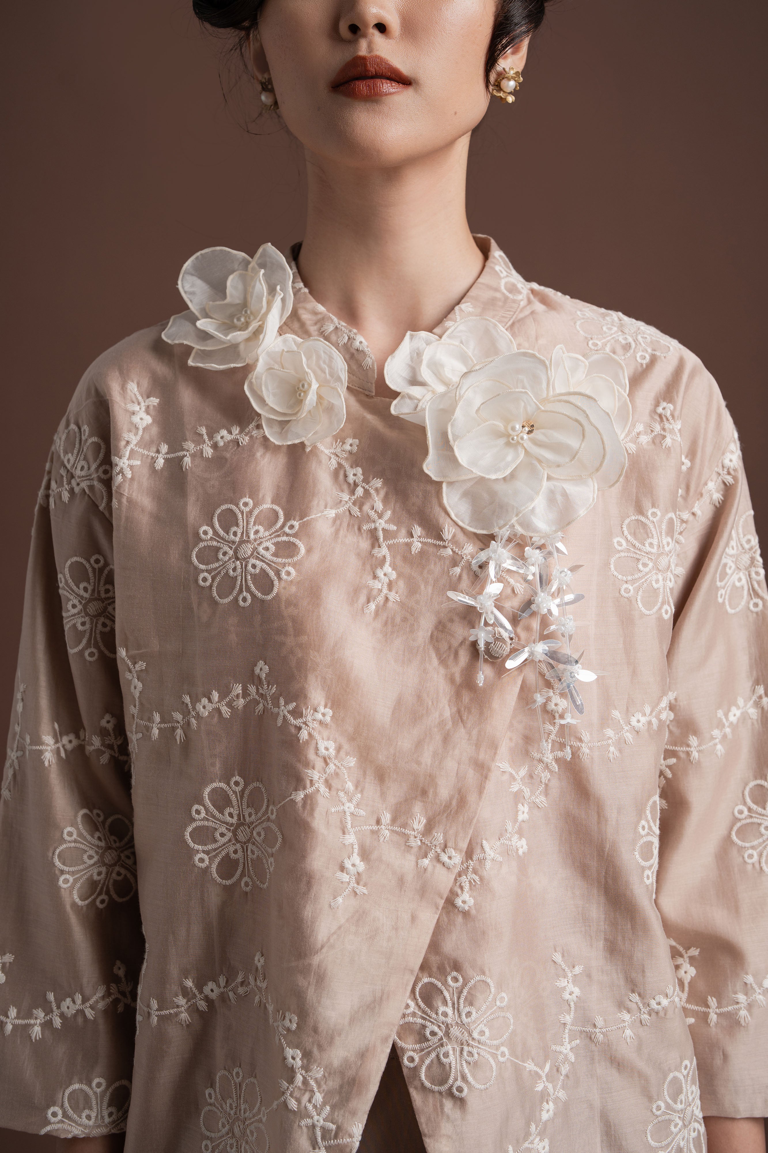 Senandika Senja Top in Mocha