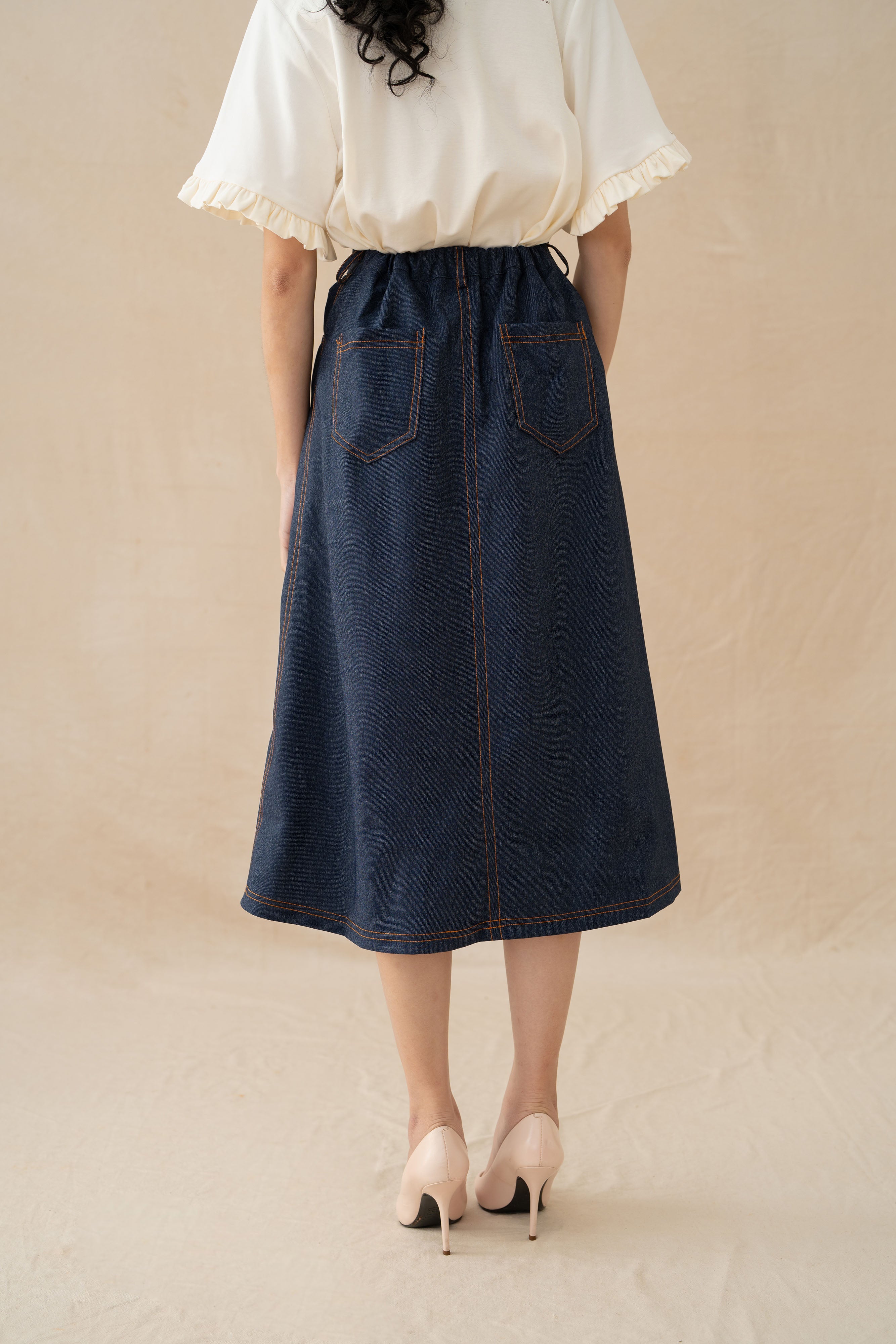 NVR Jeans Skirt in Denim