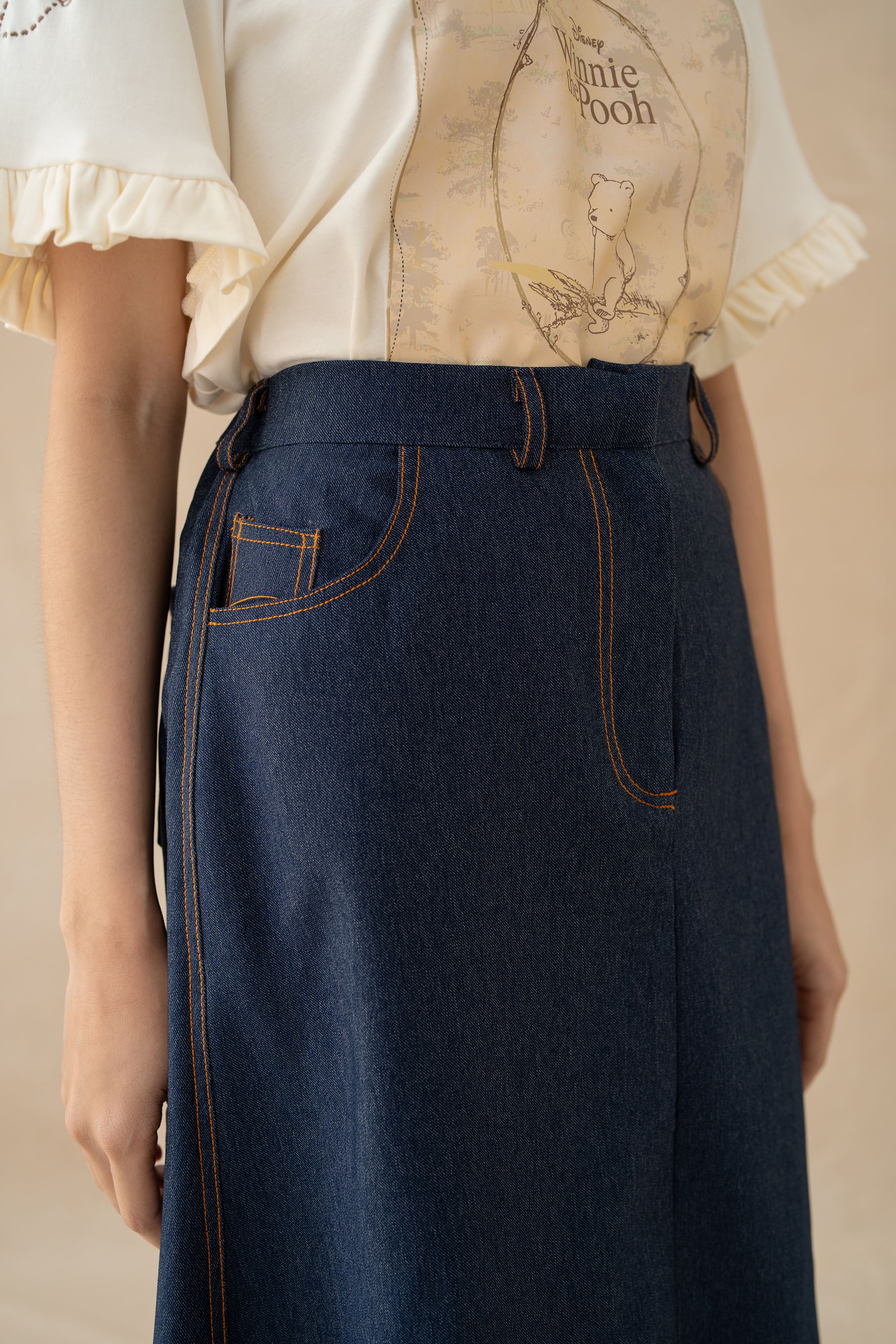 NVR Jeans Skirt in Denim