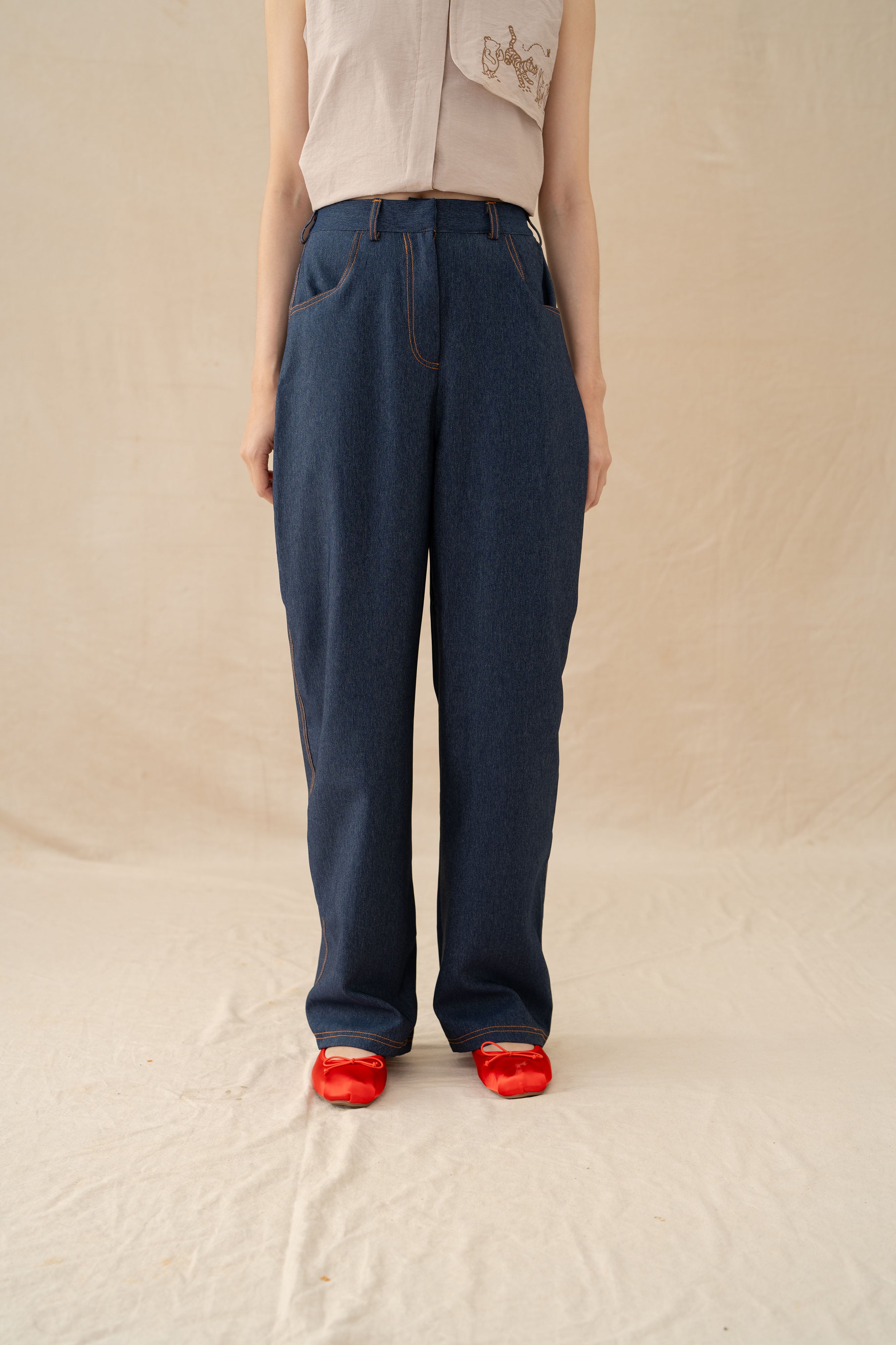 NVR Flare Jeans in Denim