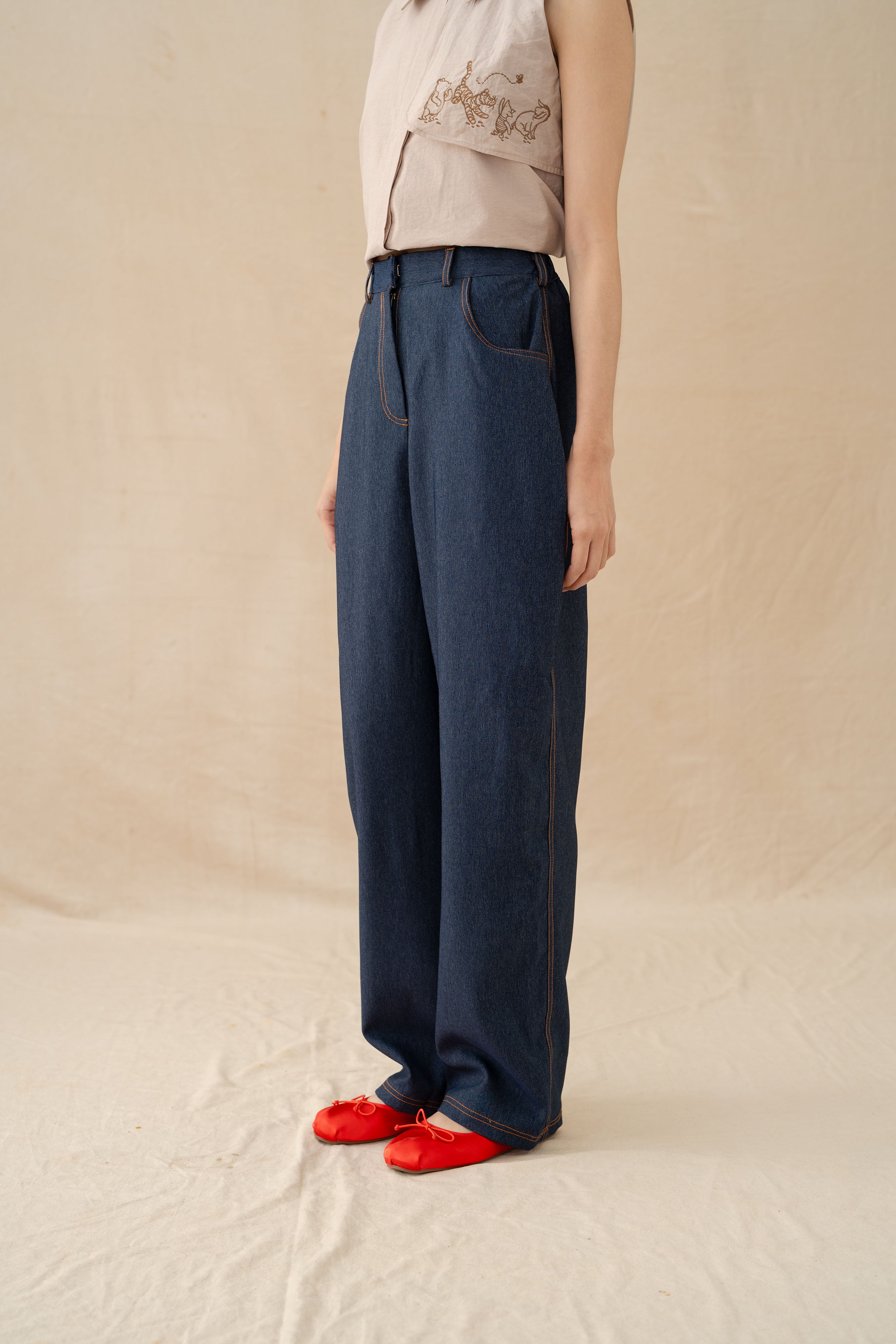 NVR Flare Jeans in Denim