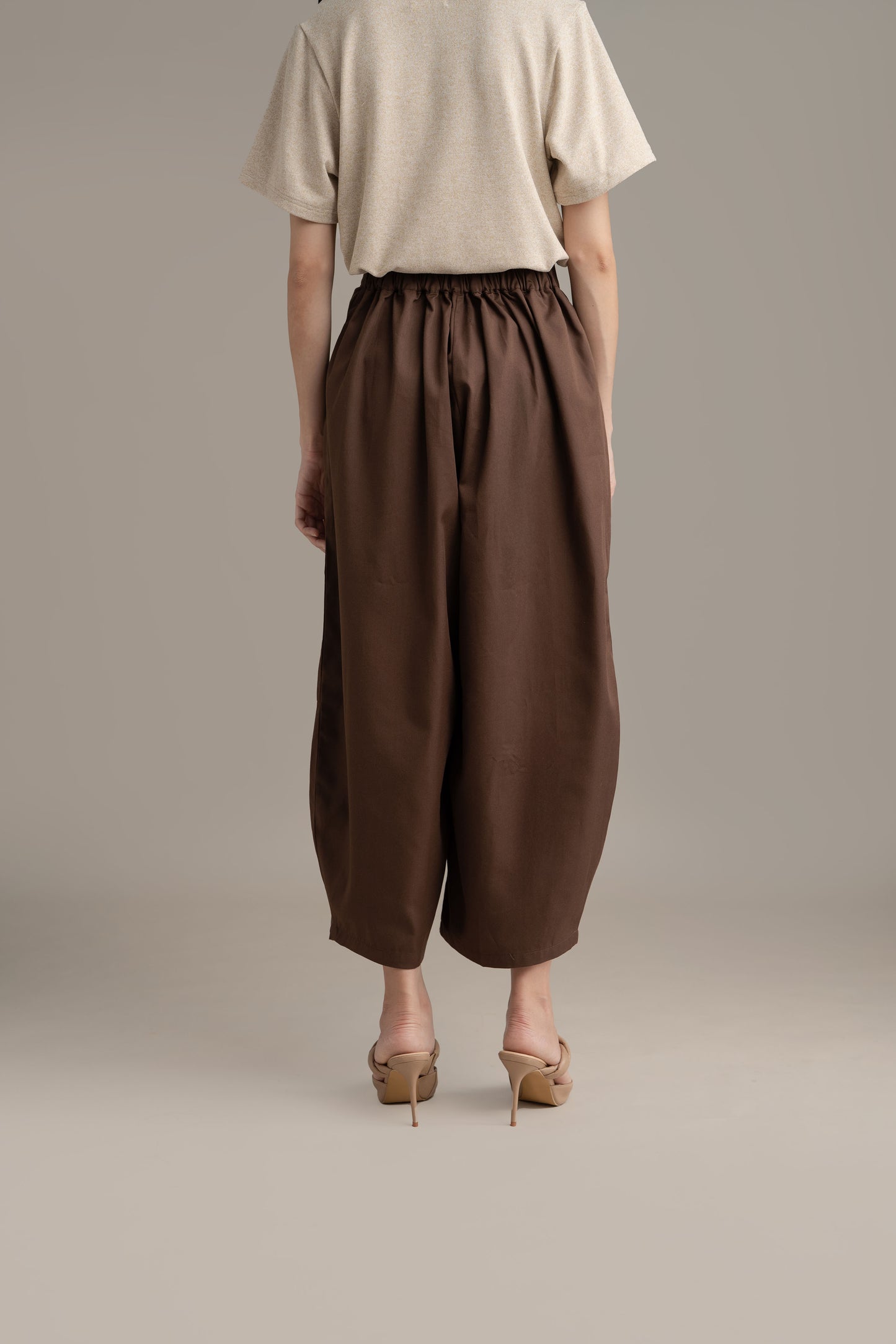 Cinderella Barrel Pants In Toffee