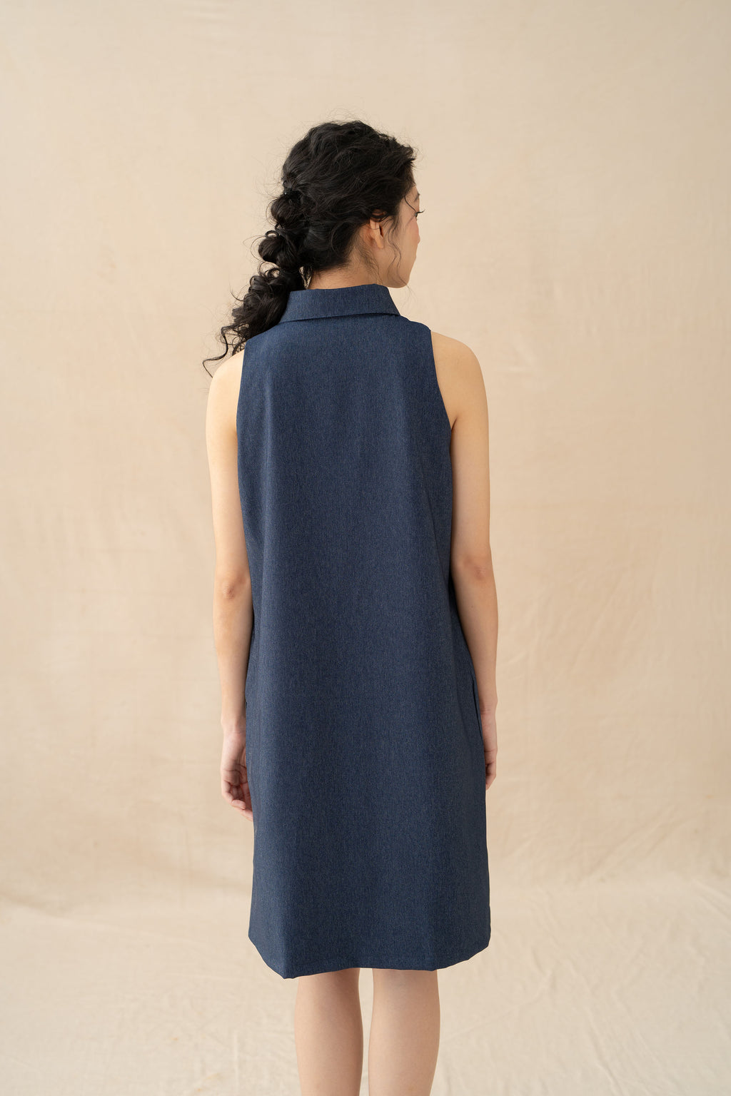 WTP Jeans Mini Dress in Denim