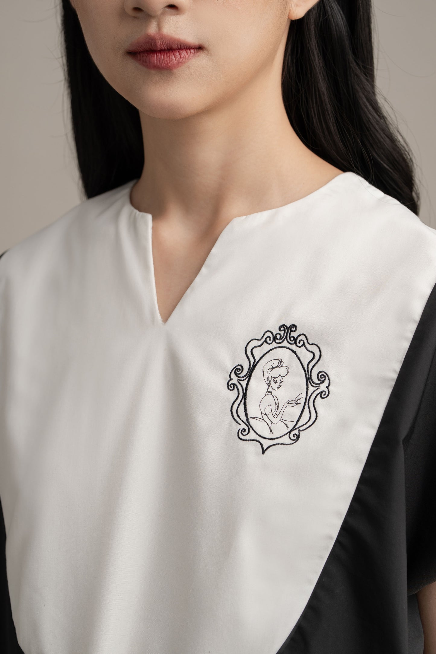 Cinderella Peplum Top In Licorice