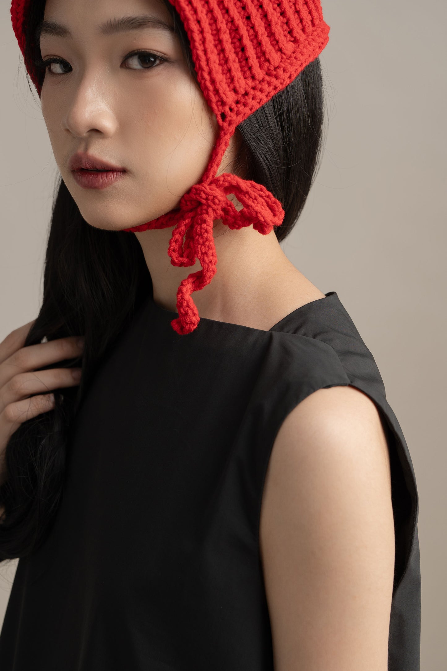 Cinderella Ruffle Pattern Top In Licorice