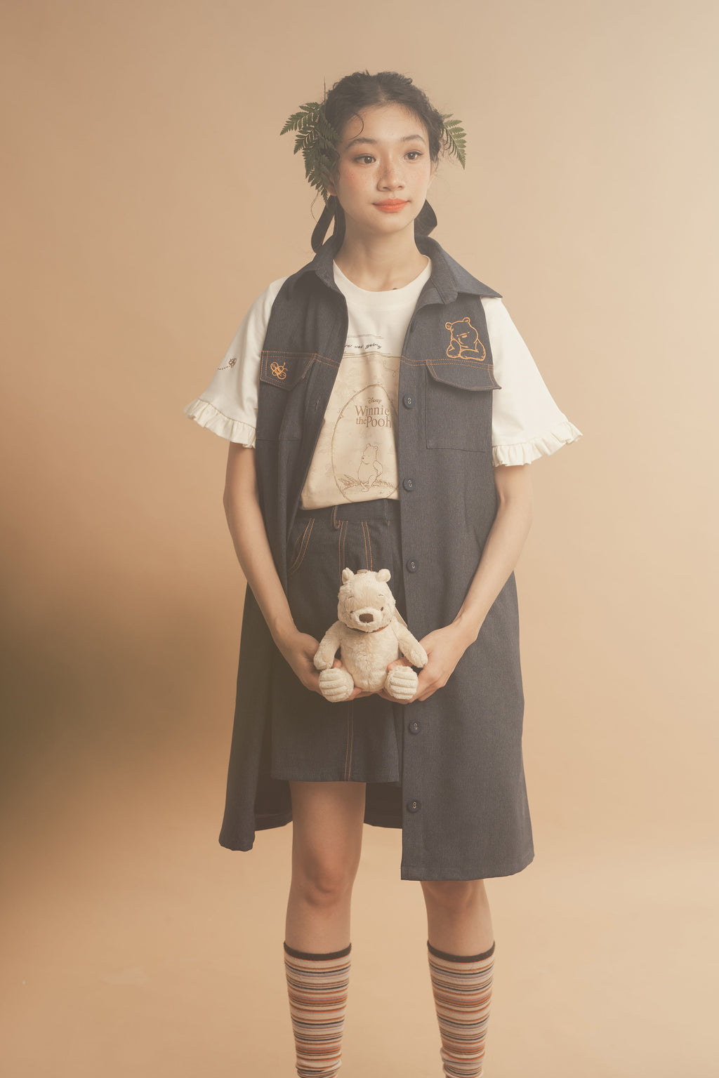 WTP Jeans Mini Dress in Denim