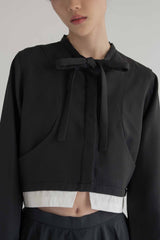 TTK Ribbon Crop Blazer