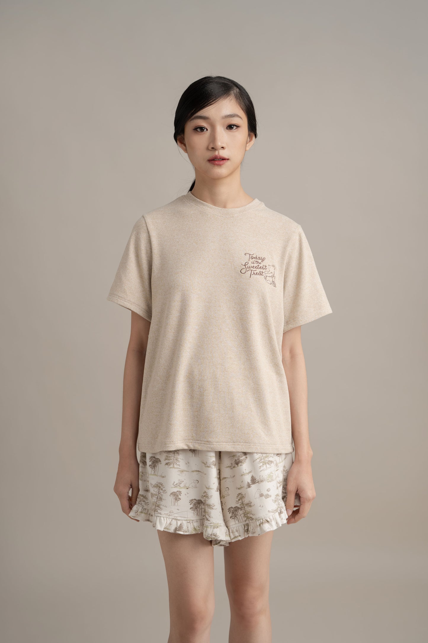 THC Pajamas Winnie The Pooh Edition In Cream