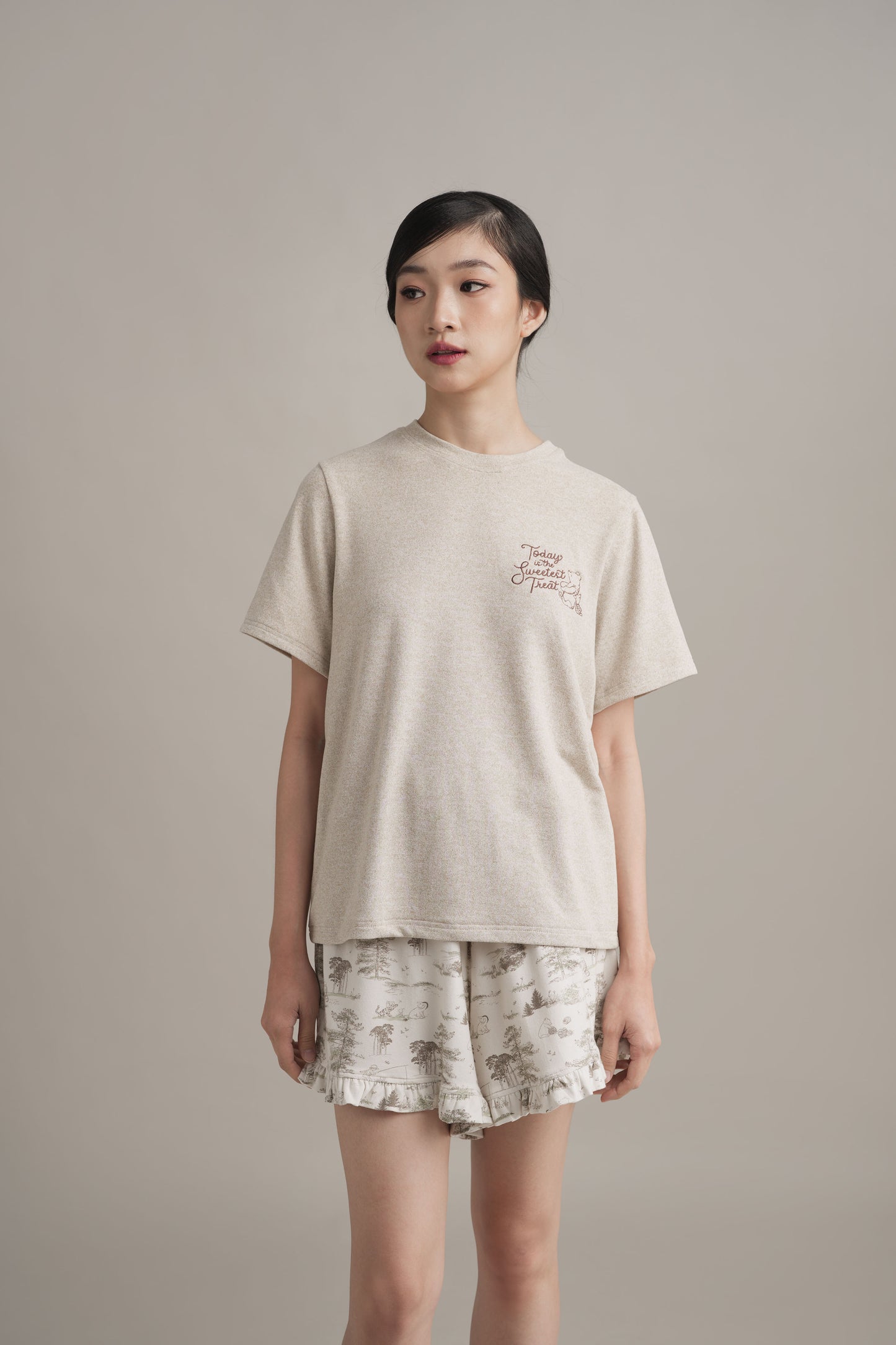 THC Pajamas Winnie The Pooh Edition In Cream