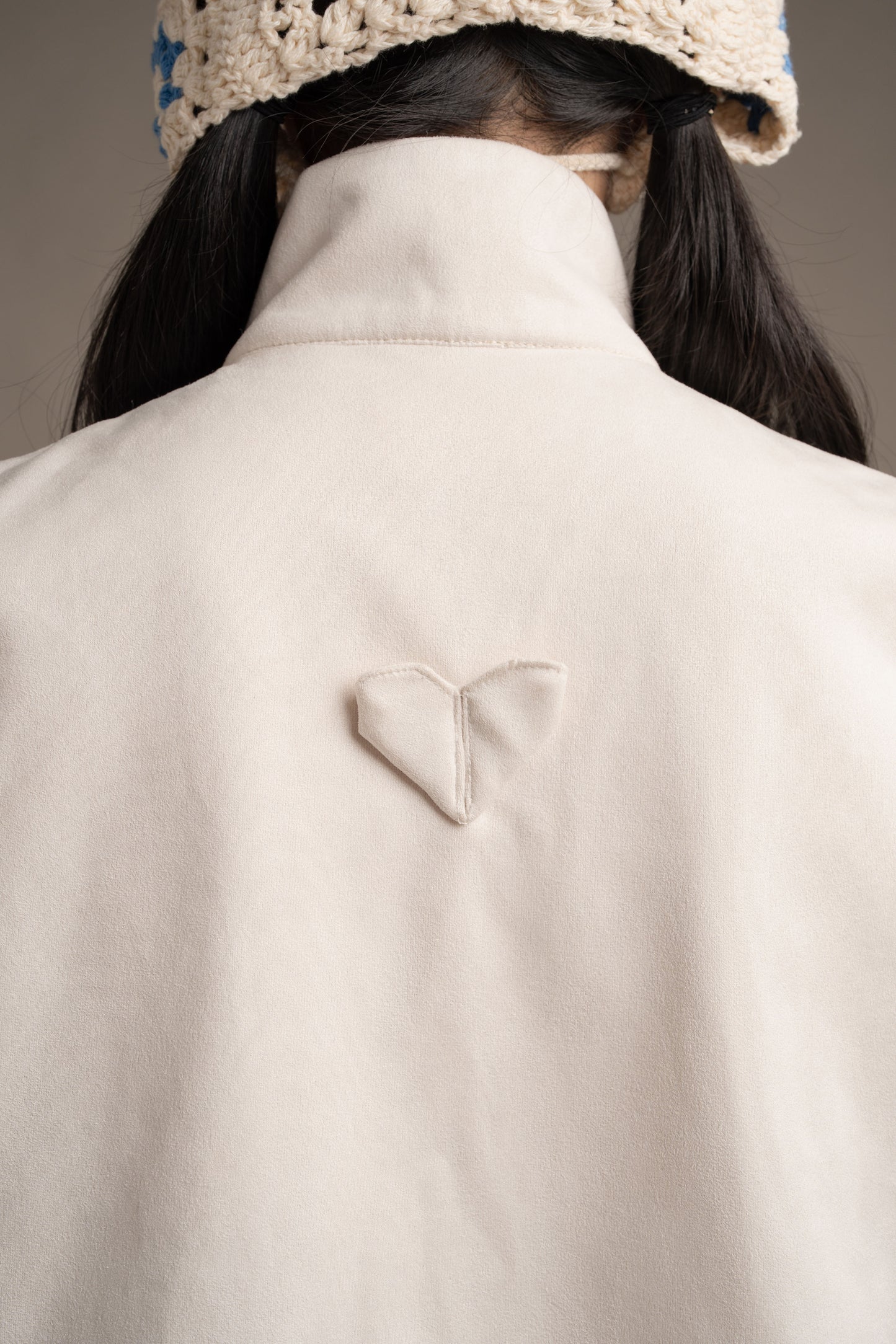 THC Suede Vest In Ice Frost (Ready Shipment Date 08 - 15 December 2025)