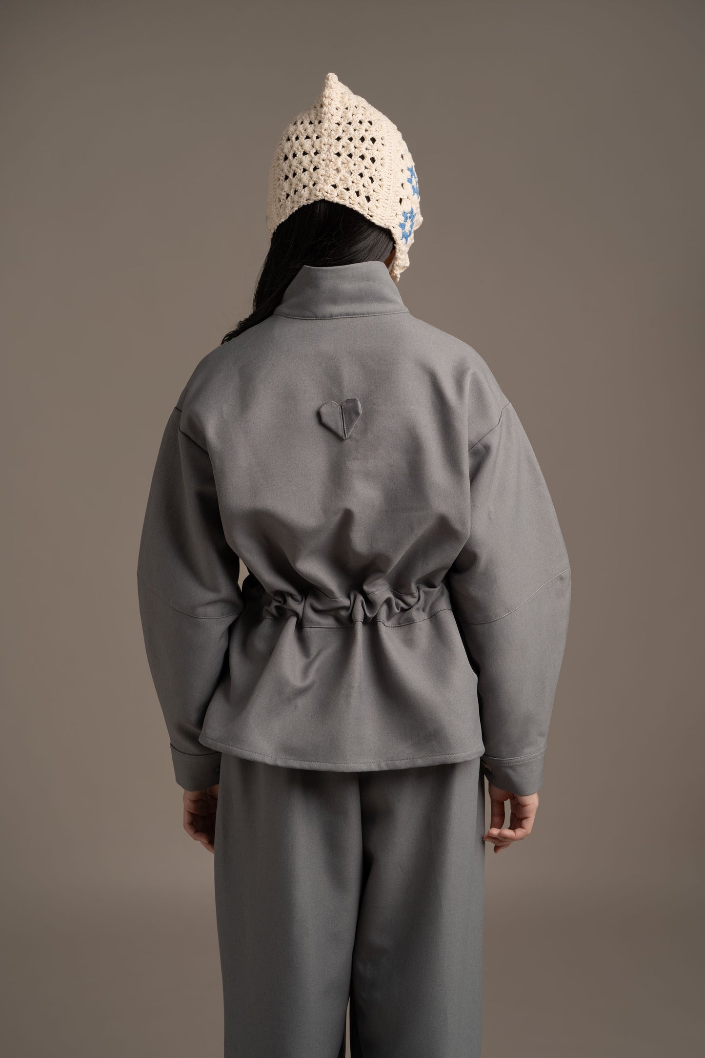 THC Overshirt Jacket In Artic Smoke (Ready Shipment Date 08 - 15 December 2025)