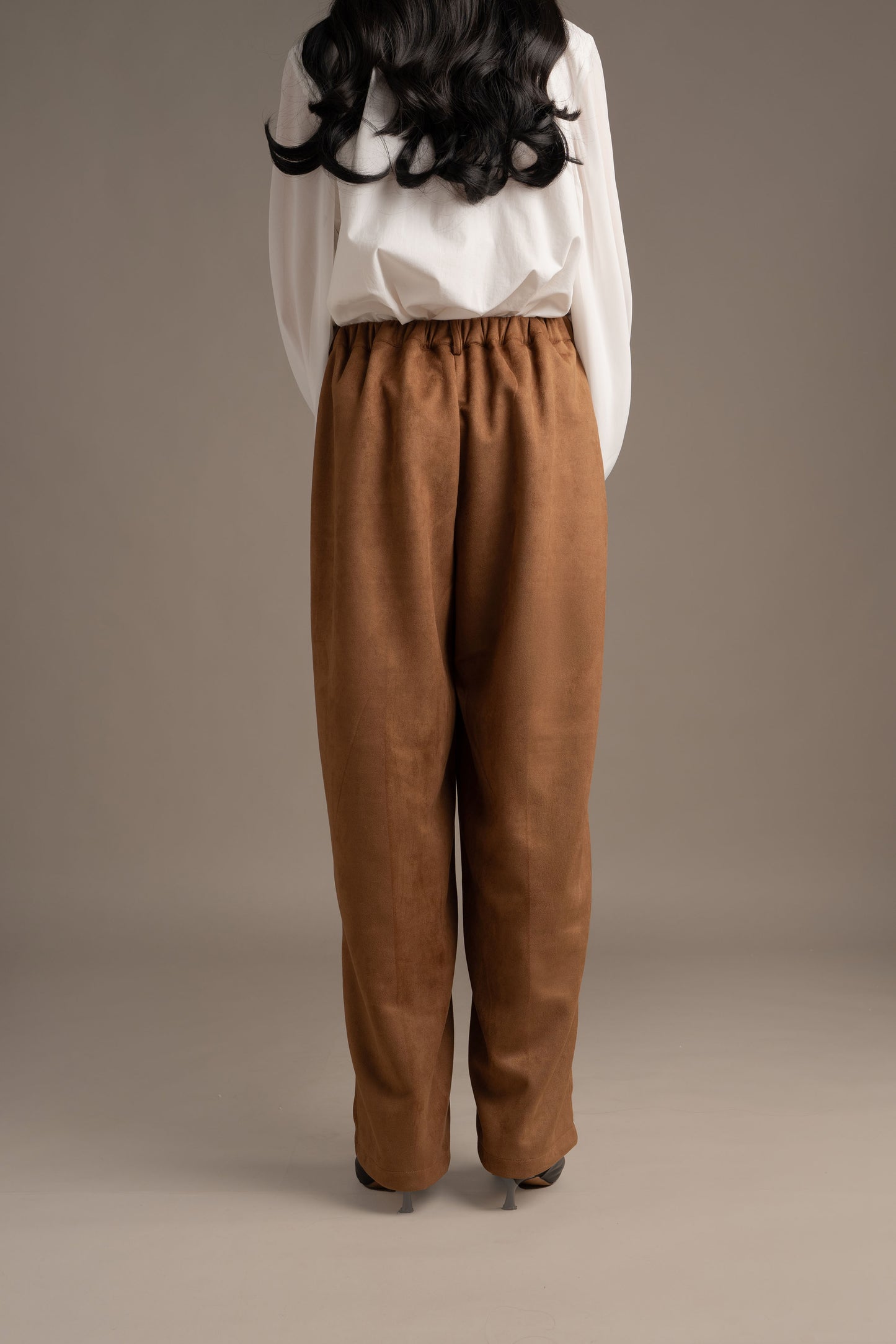 THC Suede Pants In Toffee