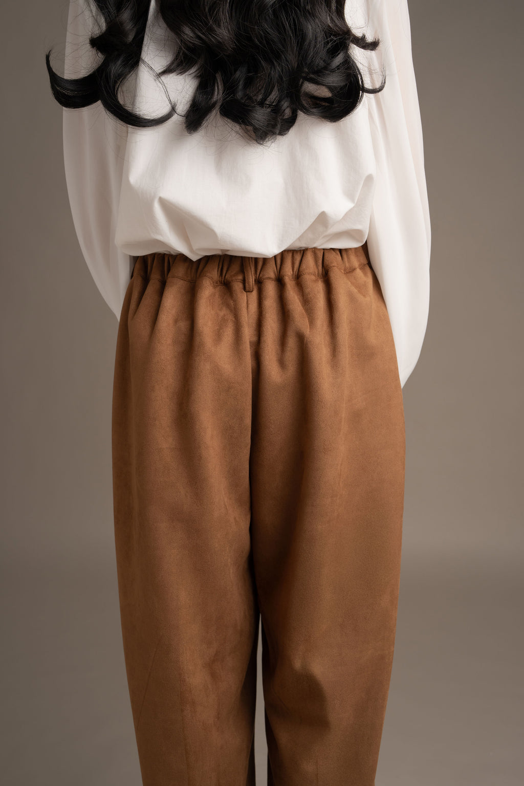THC Suede Pants In Toffee