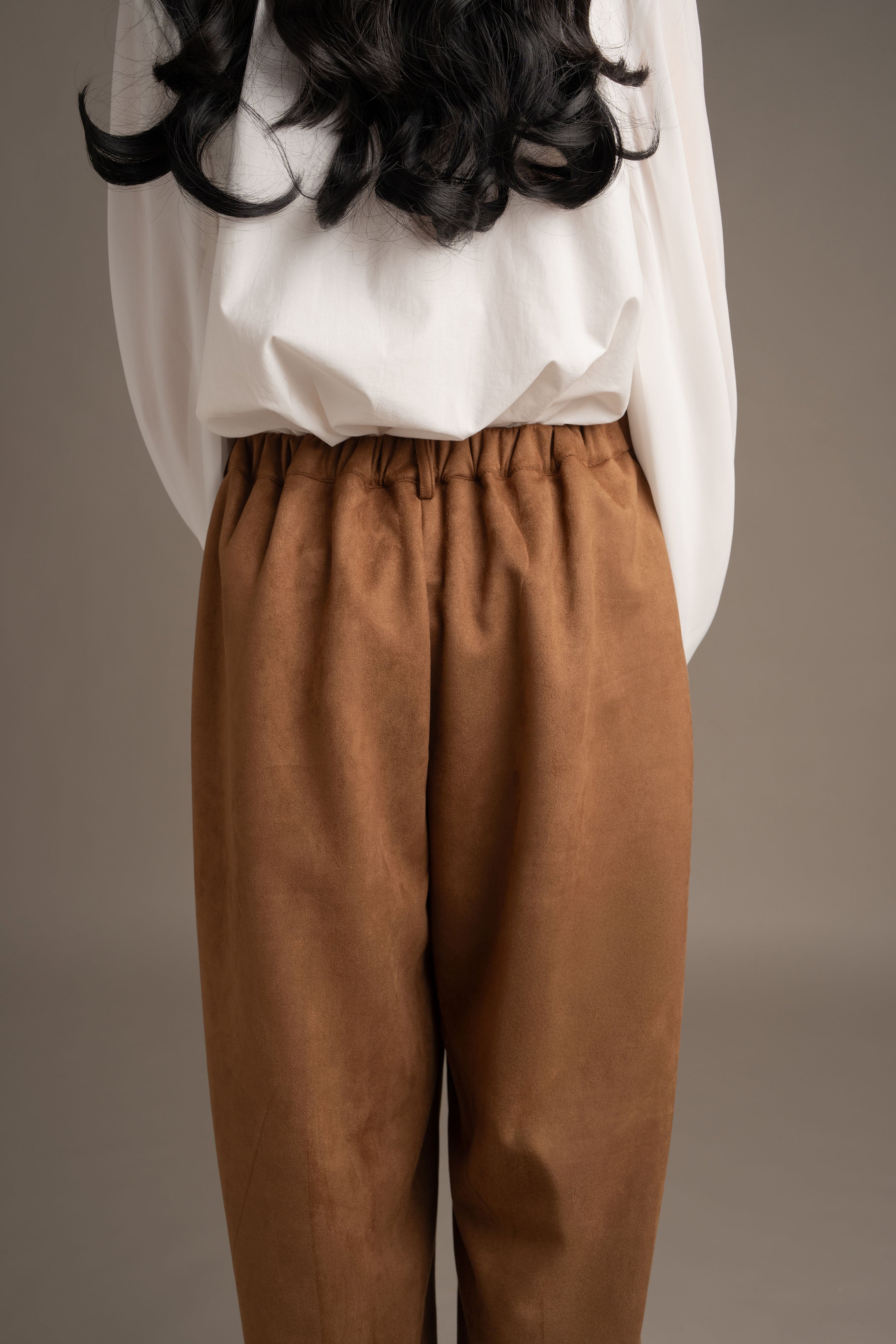 THC Suede Pants In Toffee