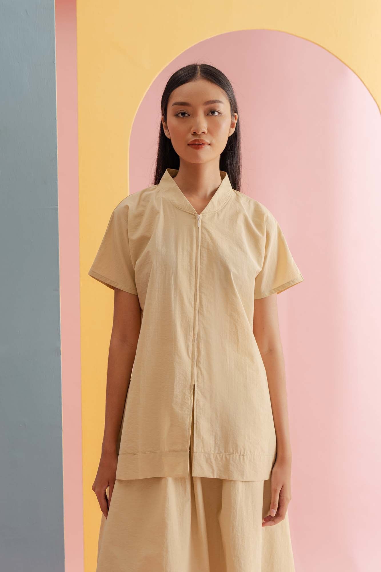 AFS Zipper Top