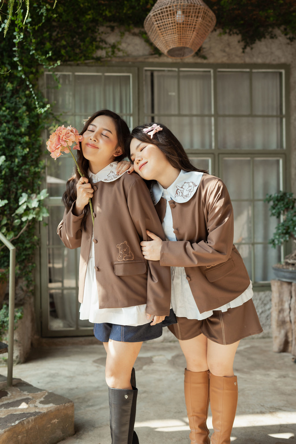 WTP Embroidery Outer in Latte