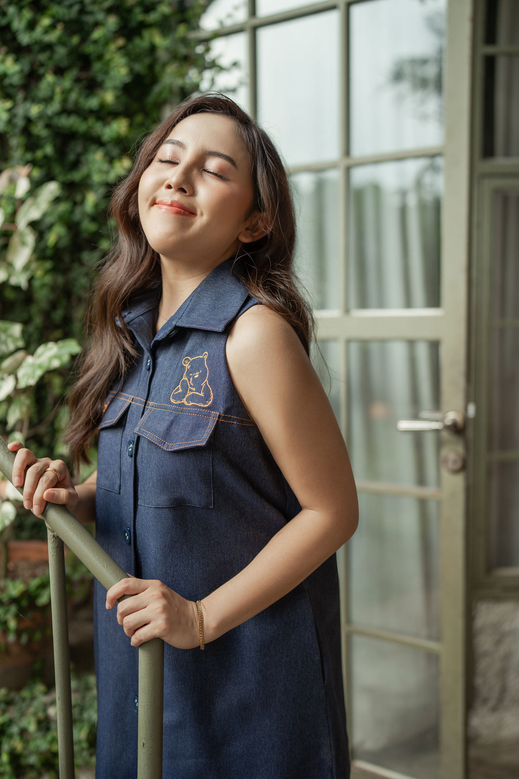 WTP Jeans Mini Dress in Denim