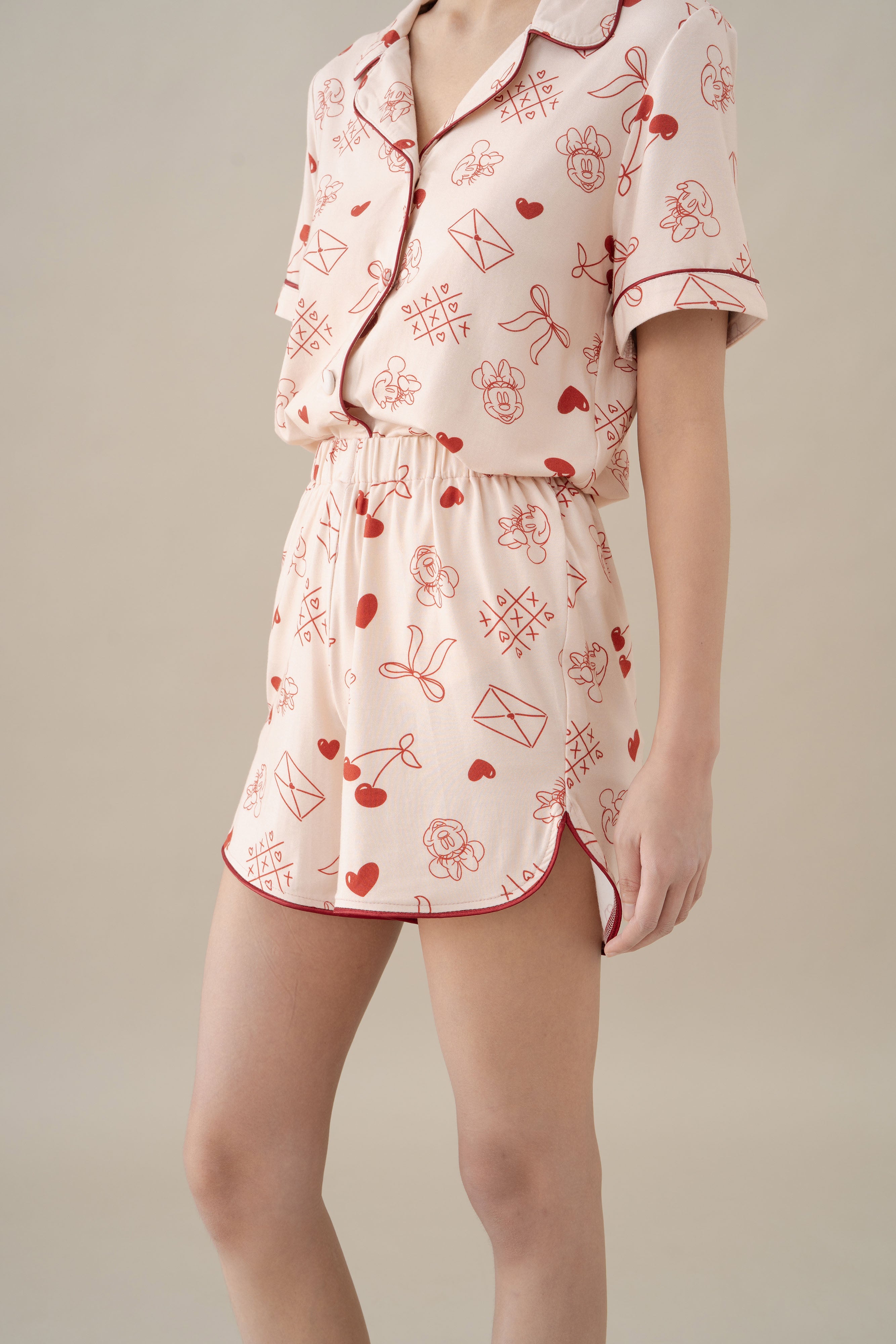 MM Pajamas Set in Hey Baby